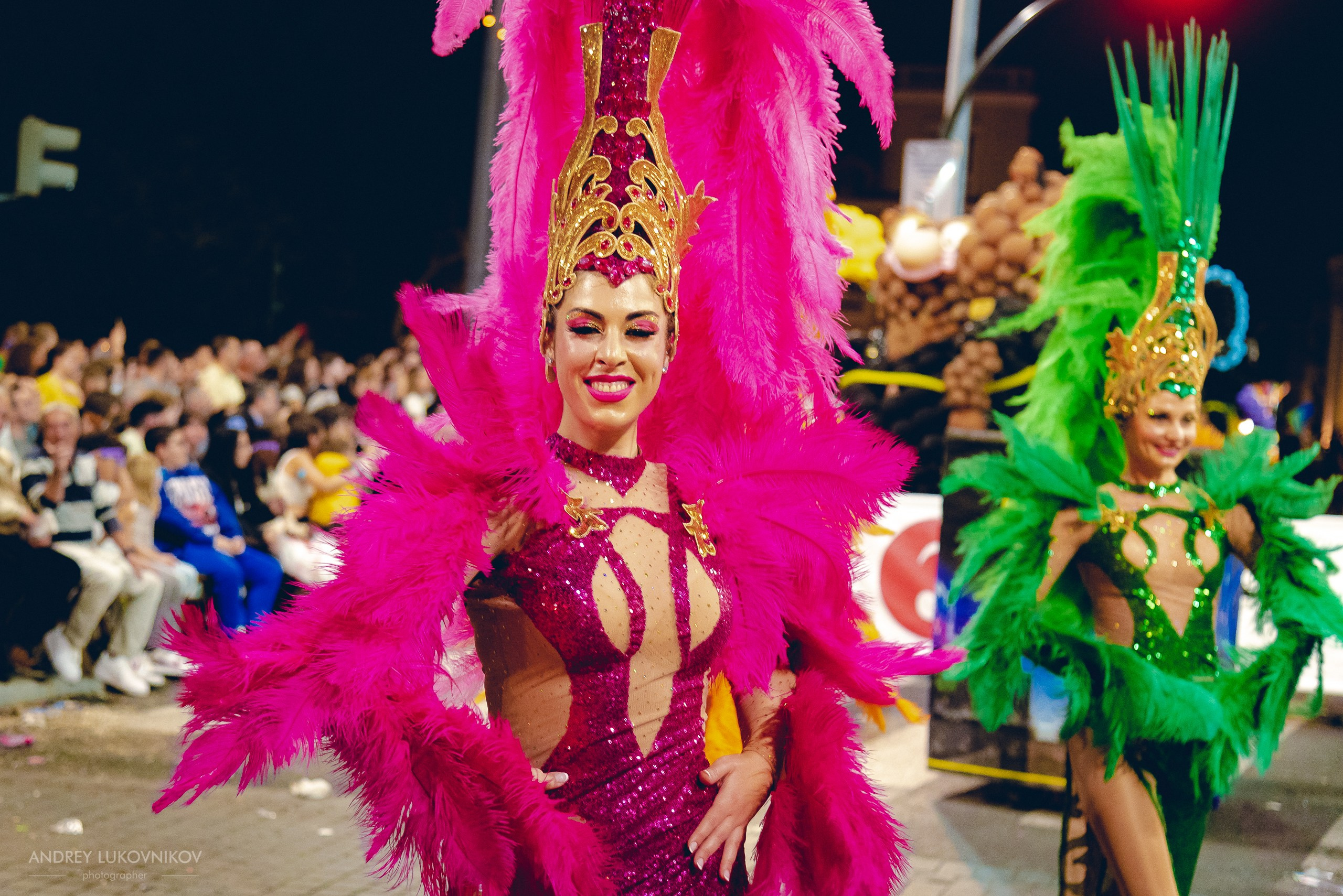 Photo report from the night carnival in Murcia | Reportage photographer Andrey Lukovnikov