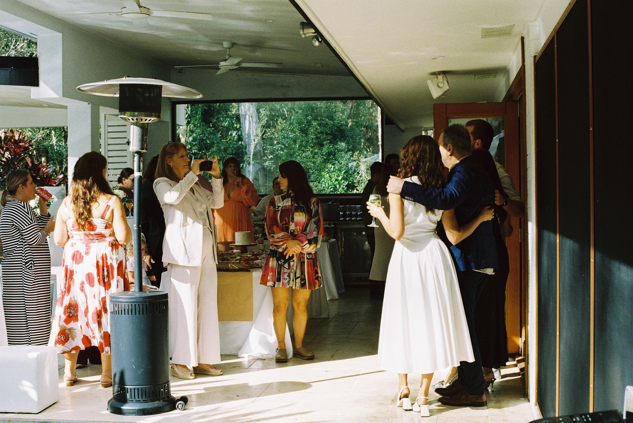Engagement Party. Film portrait photographer