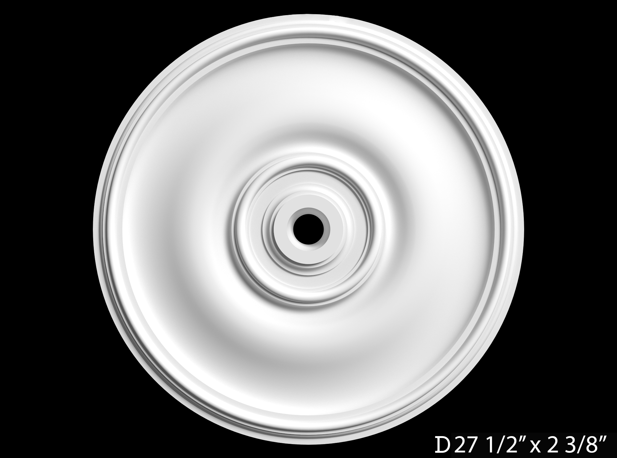 Medallions. Plaster molding