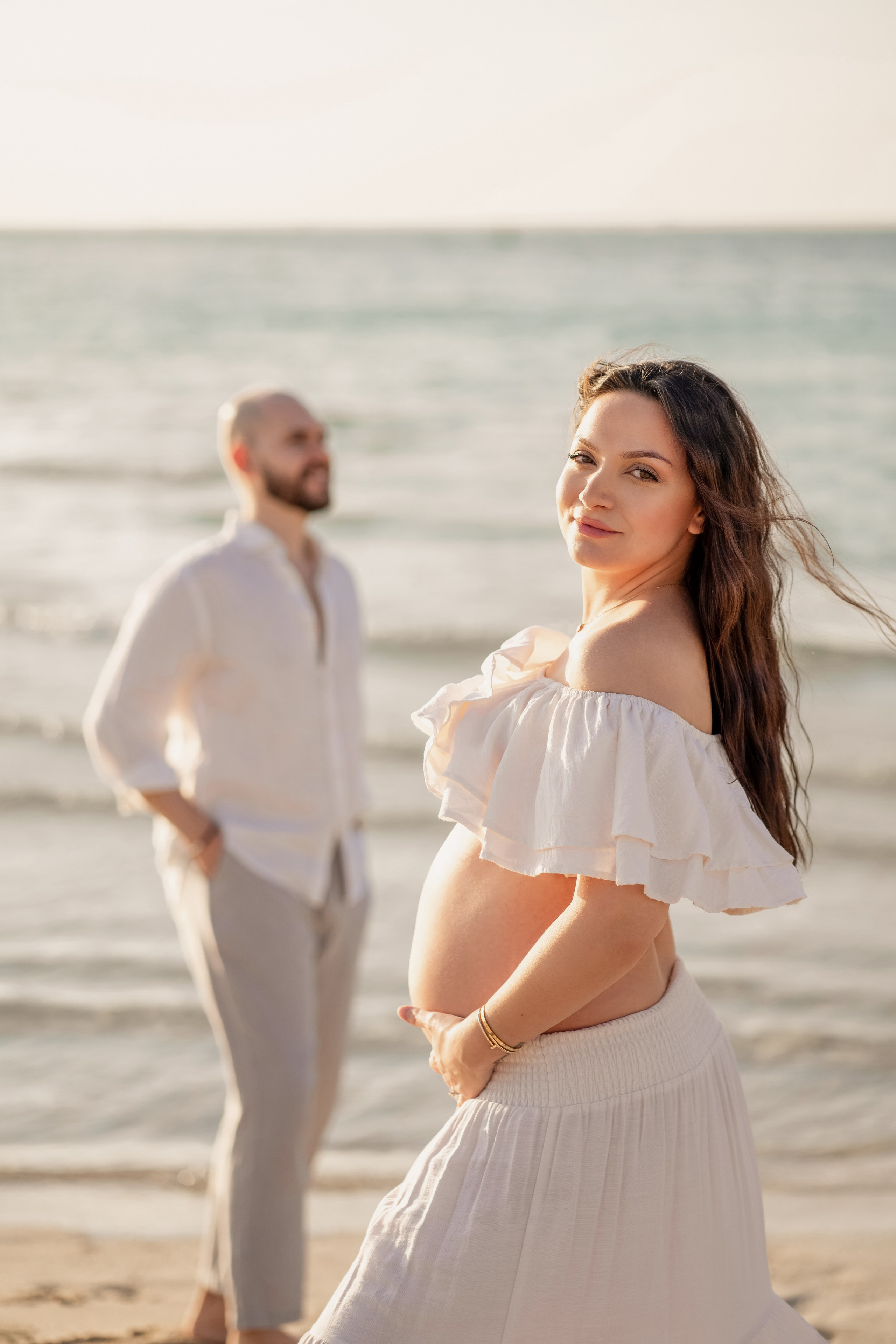 Sunset by the Burj Al Arab. Angela Iakovleva — Family Photographer in Dubai