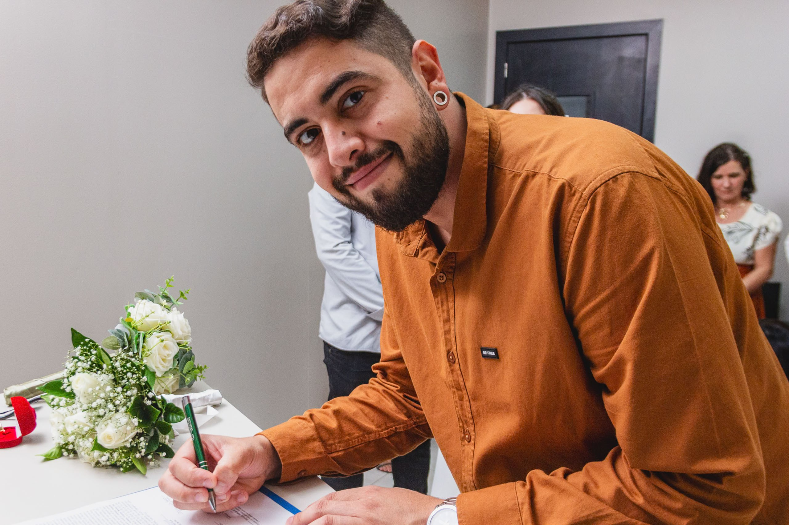 Registro Civil em Joinville. Marcus Monteiro Fotografia