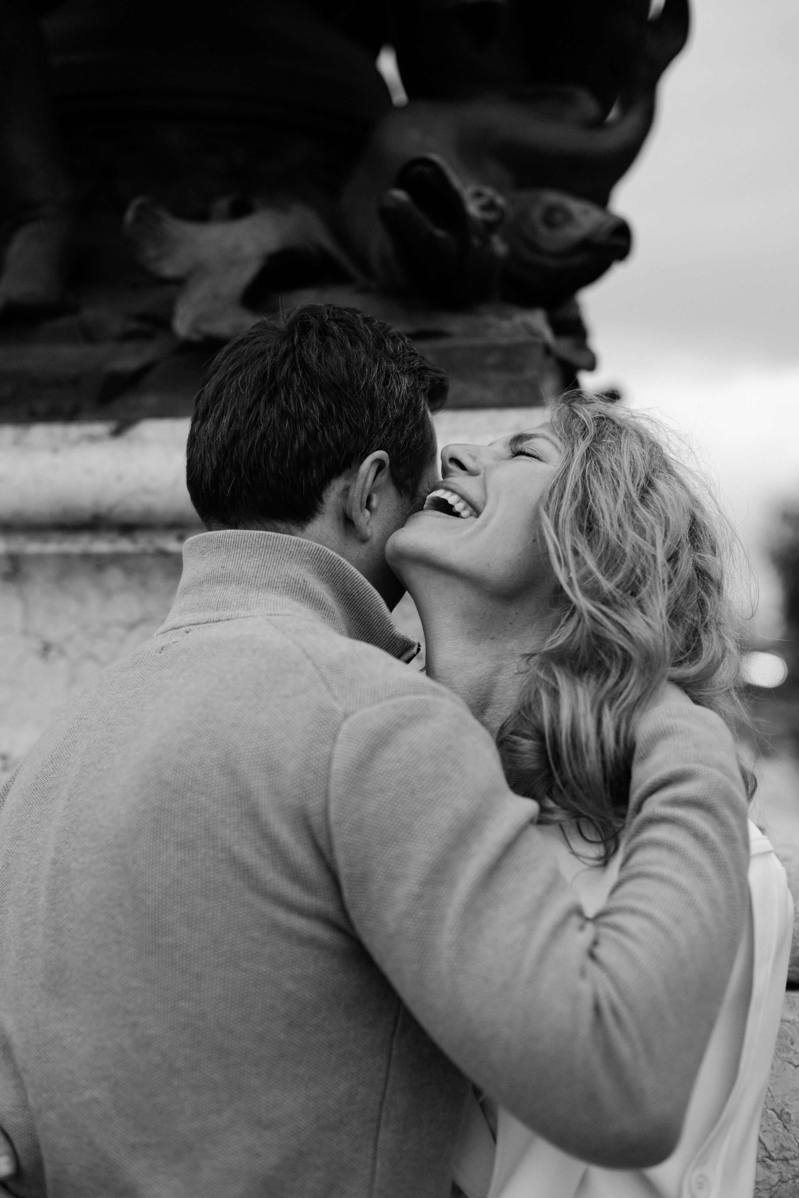 An Evening Paris Couple Photo Walk — Tanya & Genya