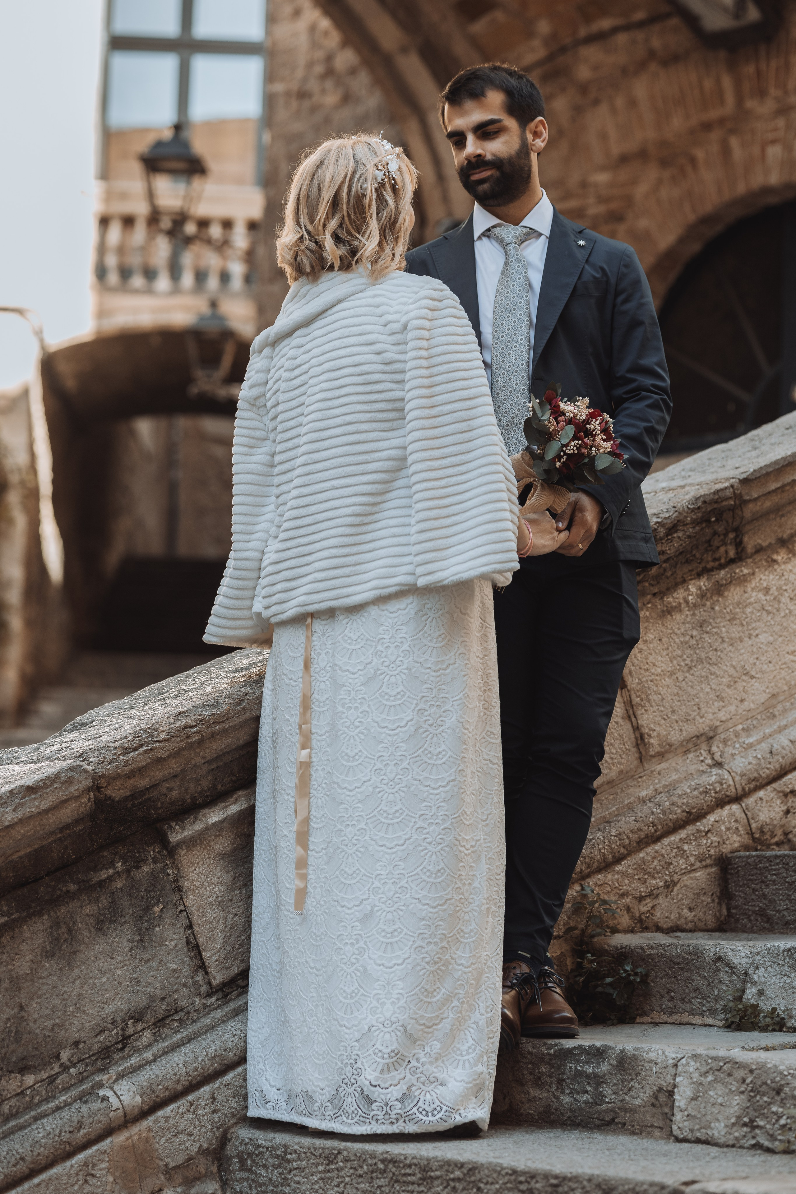 Sarah+Marc, 23.11.2024, Ayuntamiento de Girona. Свадебный фотограф в Каталонии