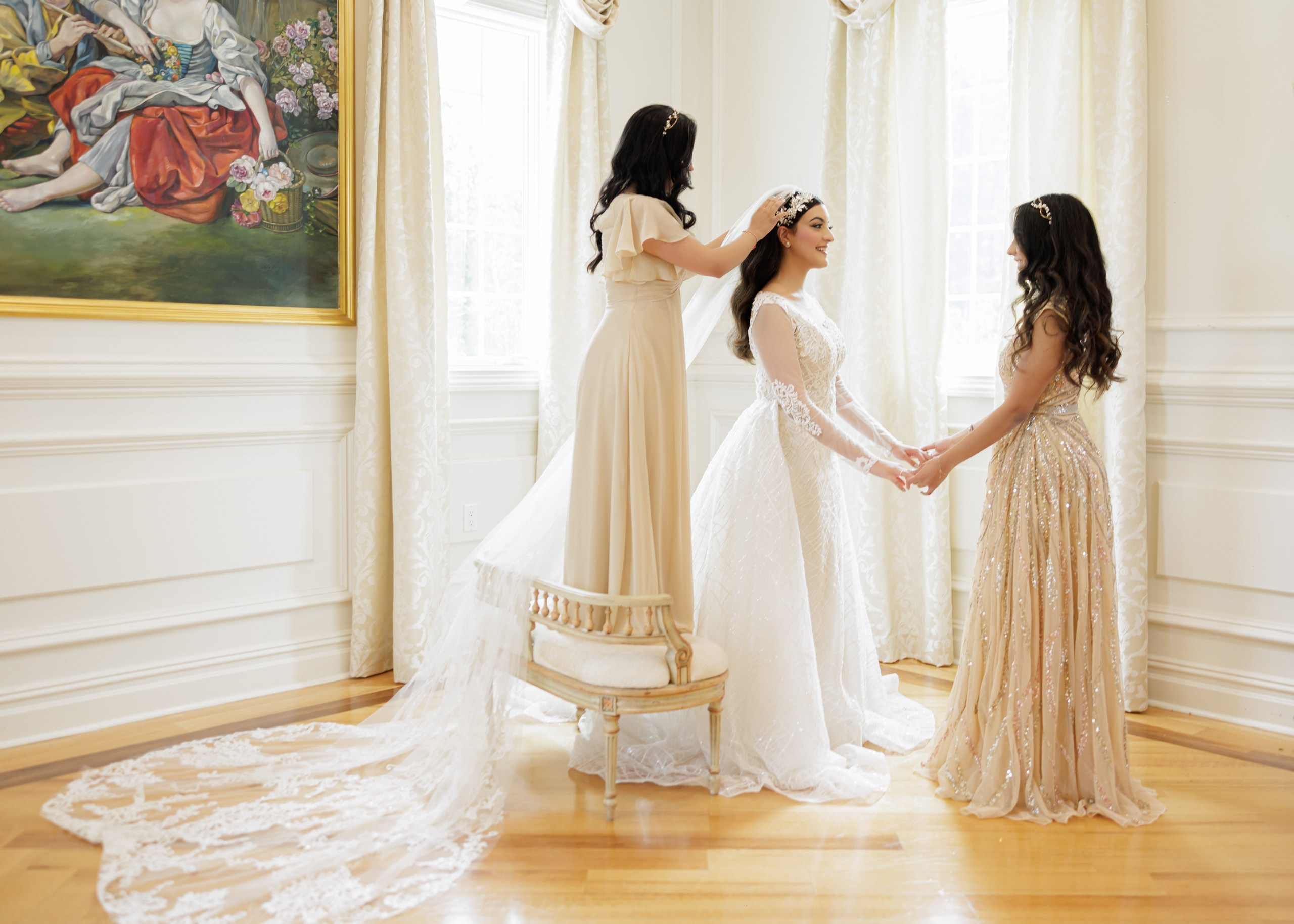 Lana and Yasin, The Tides Estate, NJ. Luxury Wedding Photography and Cinematography