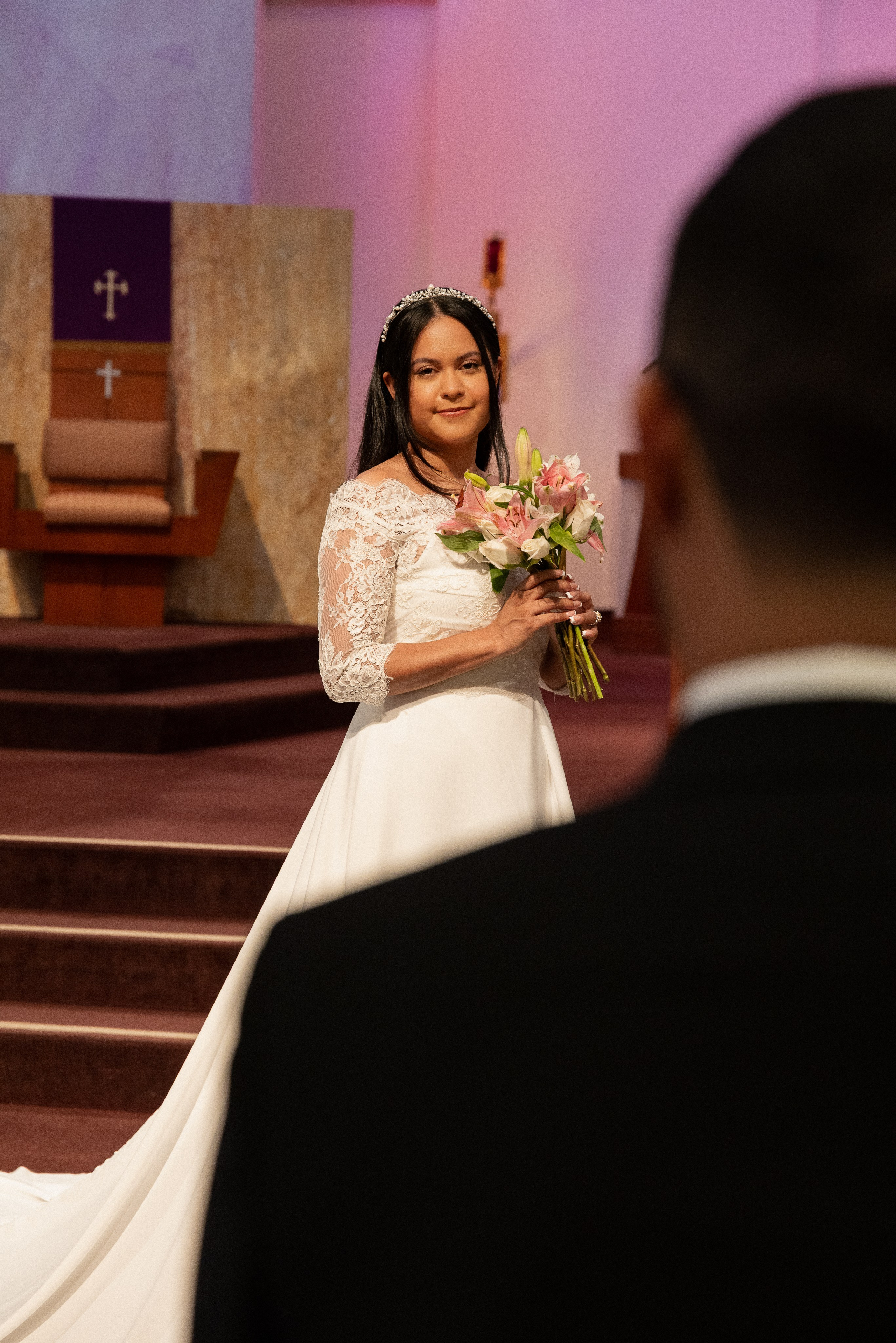 Rebeca & Shawn. The Ceremony in Church. Part III. Portrait, family, maternity & wedding photography & videography in SoCal Kseni Vibe