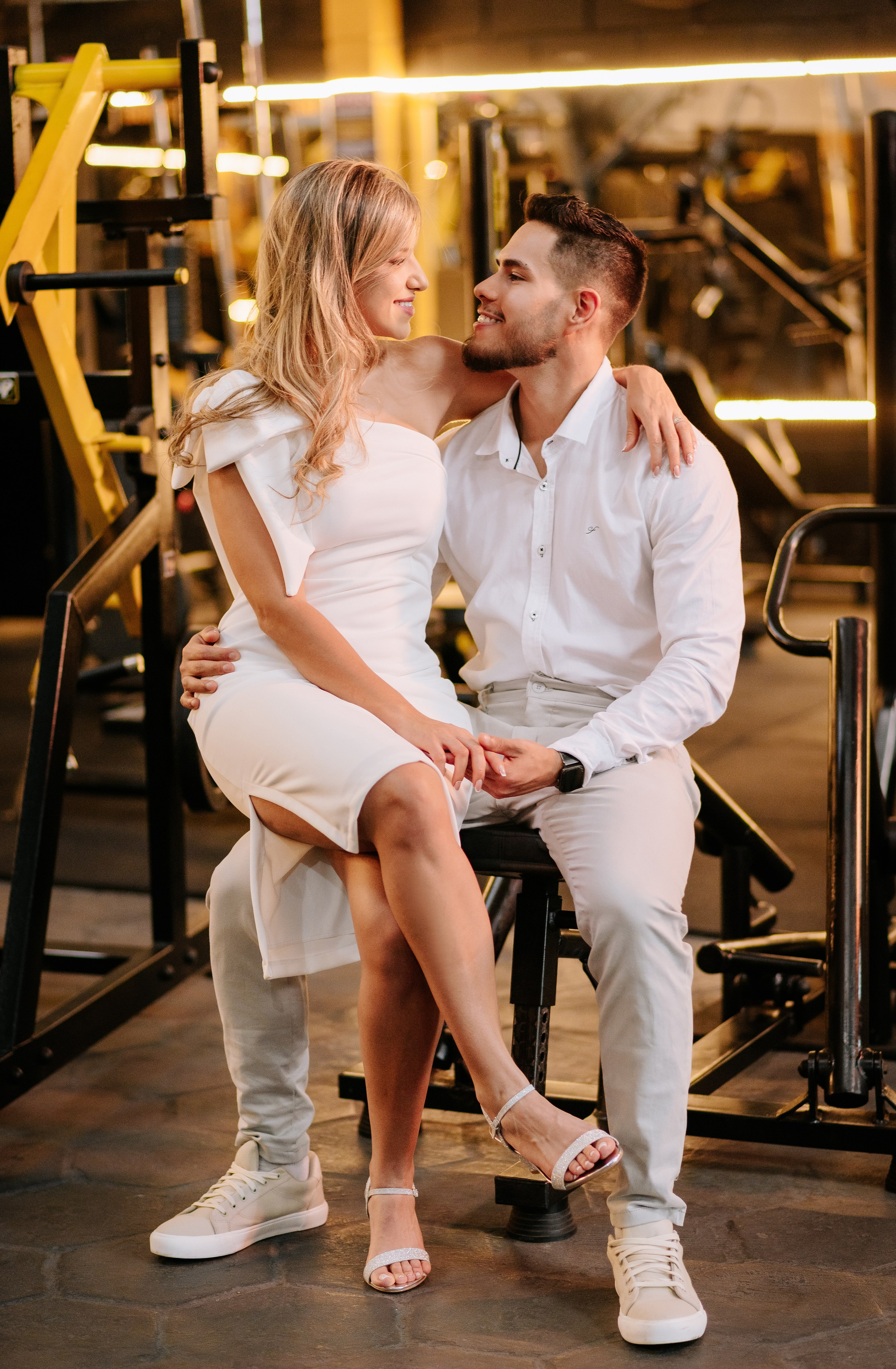 Calita & Guilherme — Academia Evolution / Bauru SP. Robson Colaço