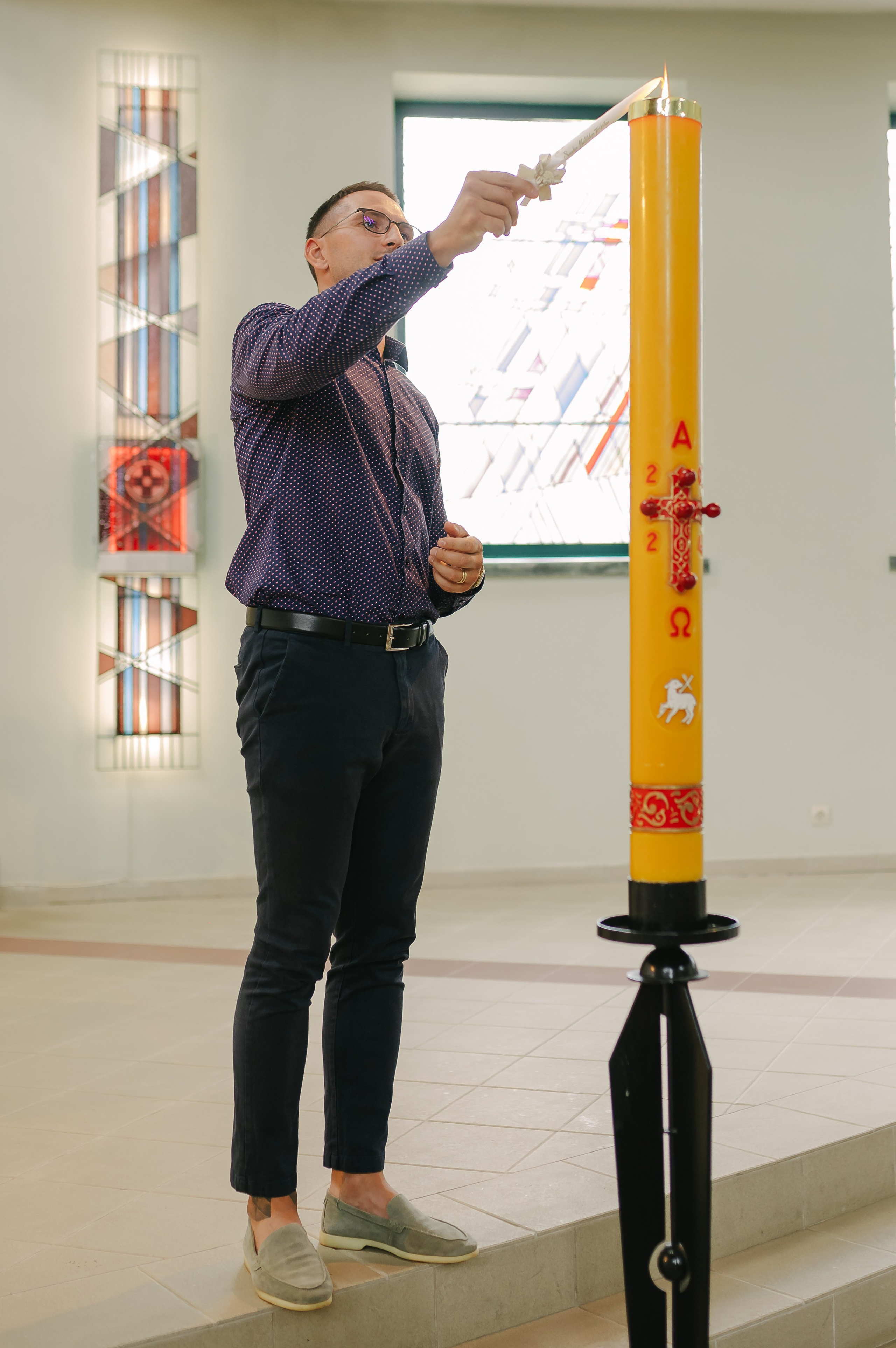 Saulės krikštas. Rokas Baranauskas fotografija