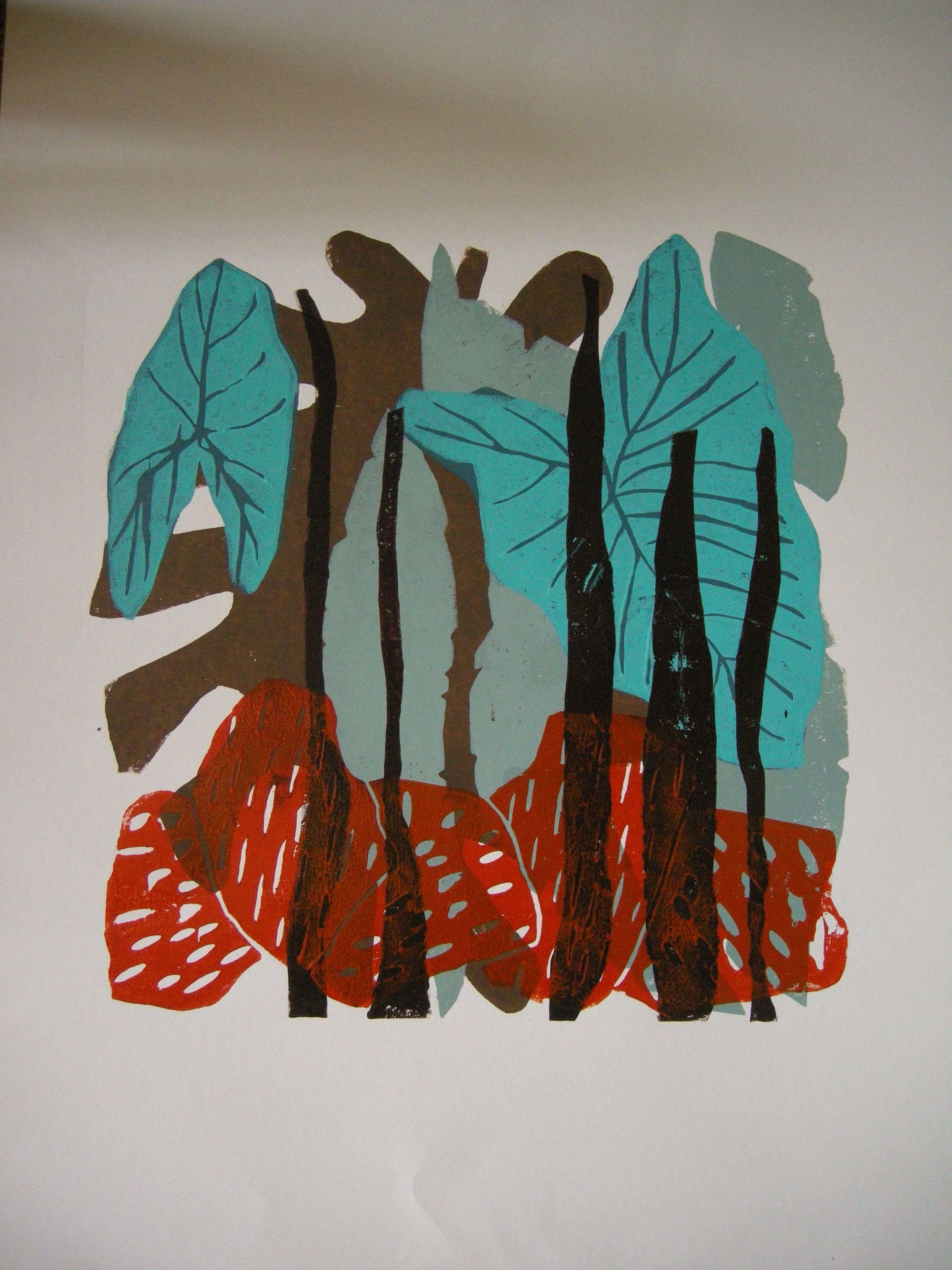 Dschungel 2014 - 40x40
