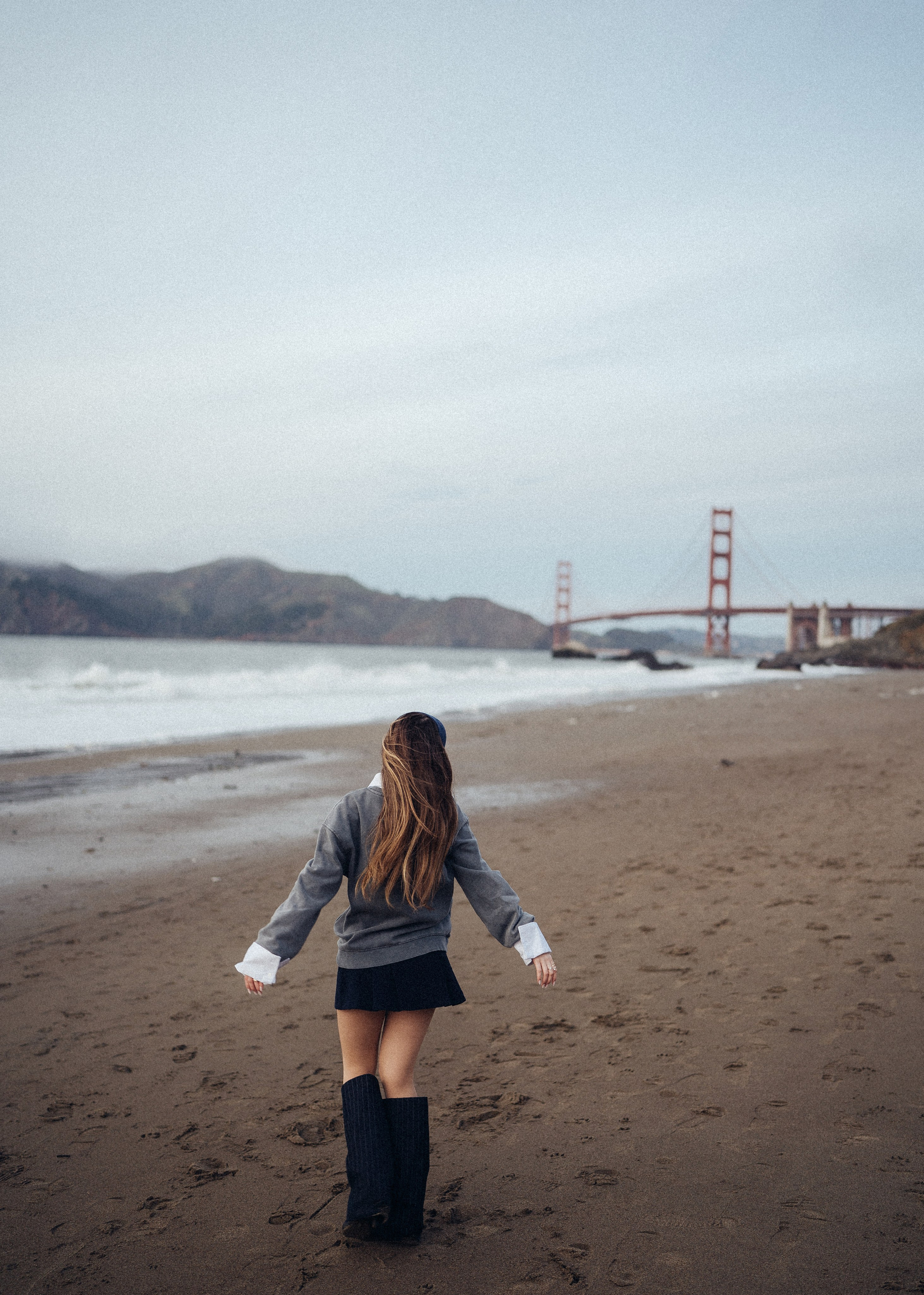 Couple Session at Torpedo Wharf and Baker Beach. Soulo Photography | San Francisco Bay Area Based Photographer