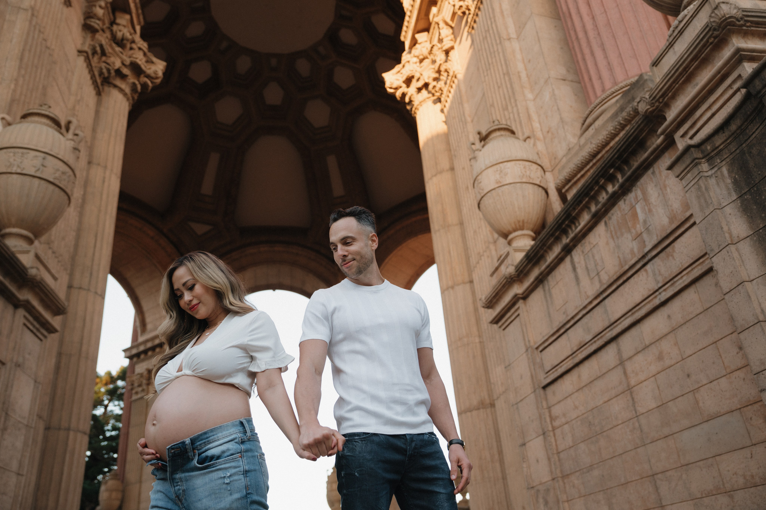 Palace of Fine Arts Maternity Session. Soulo Photography | San Francisco Bay Area Based Photographer