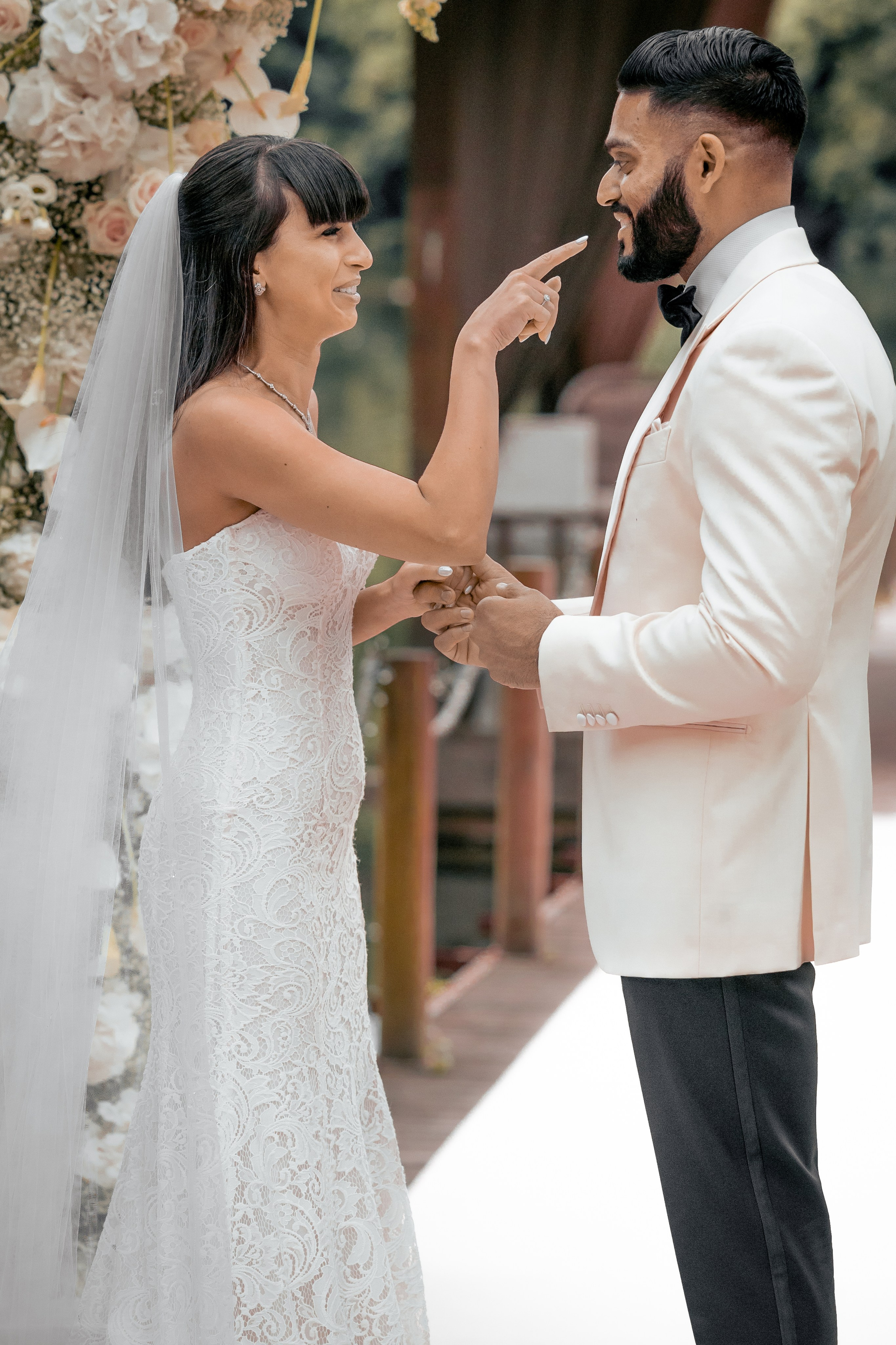 Katie and Suraj. Hfm photo+art