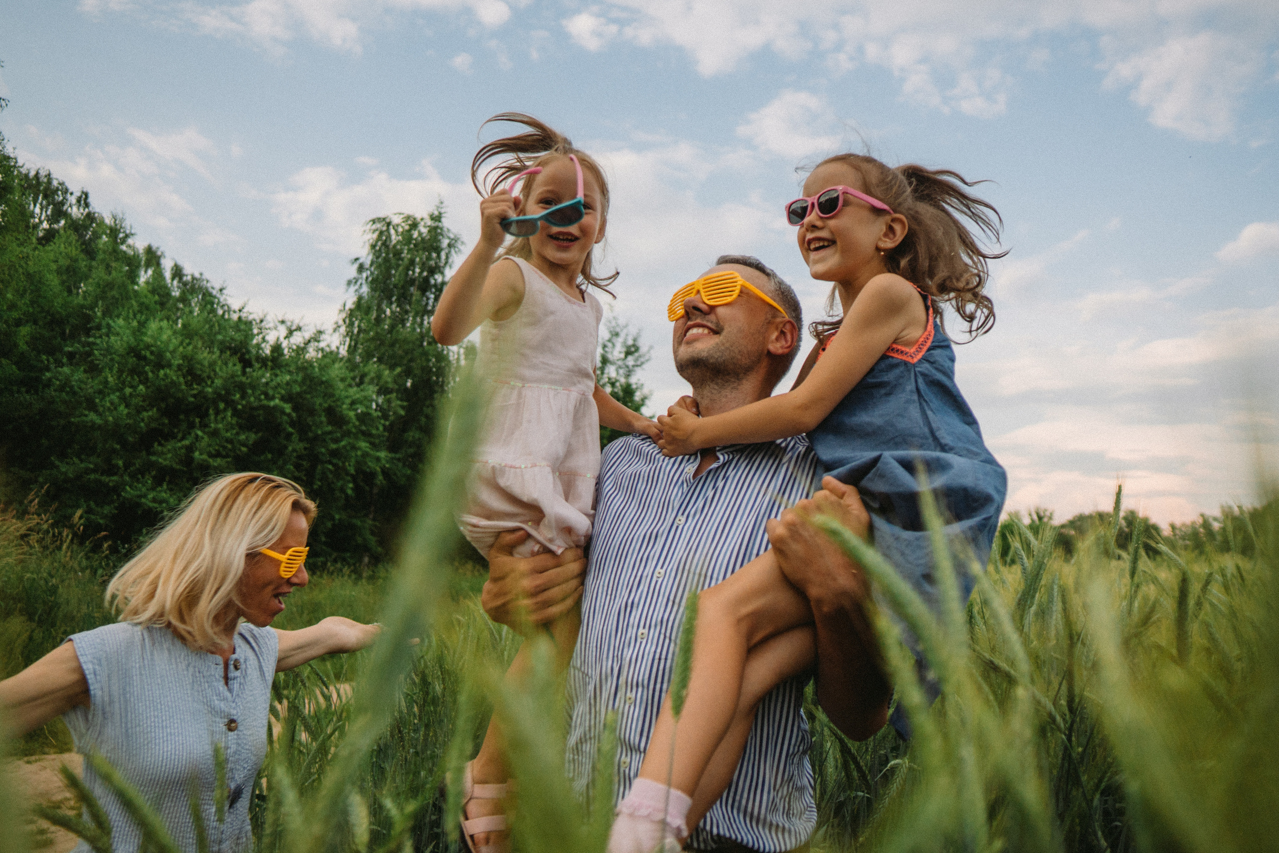We and the summer. Family photographer in Warsaw Sasha Zenzina