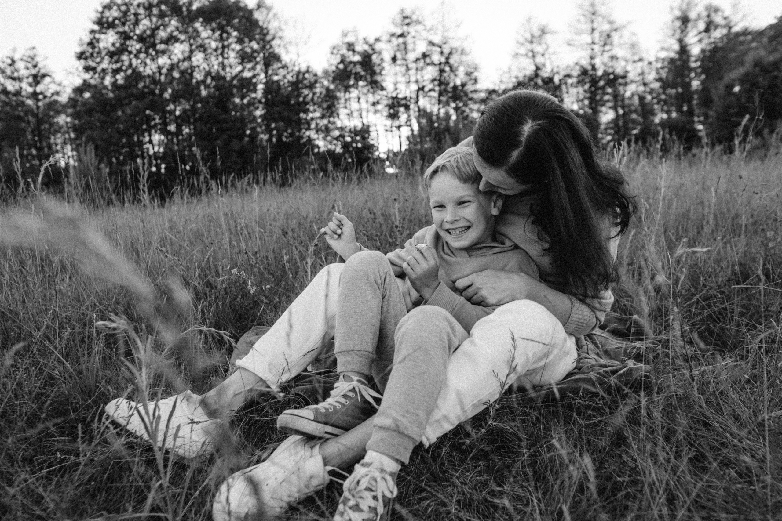 Batman's childhood. Family photographer in Warsaw Sasha Zenzina