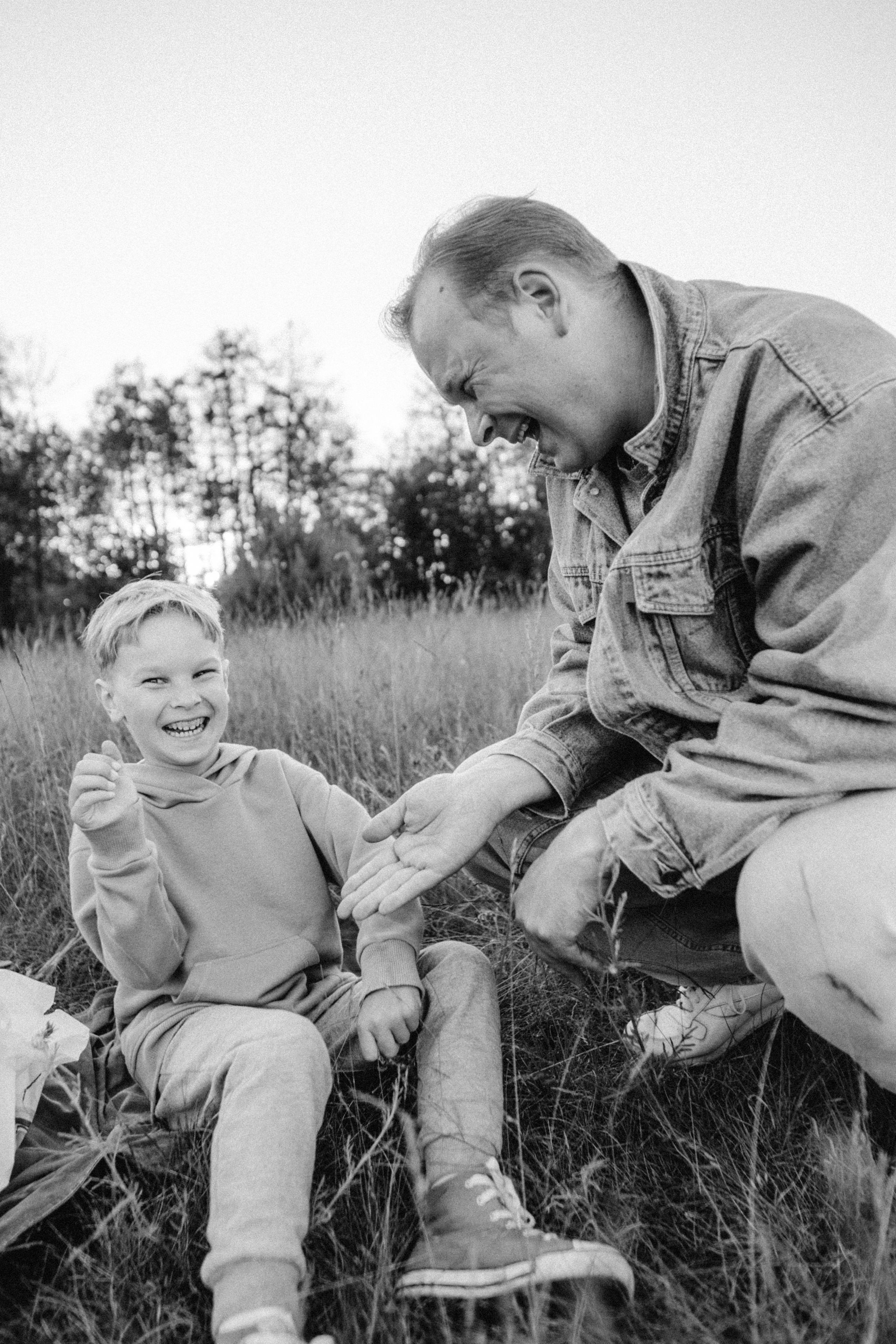 Batman's childhood. Family photographer in Warsaw Sasha Zenzina