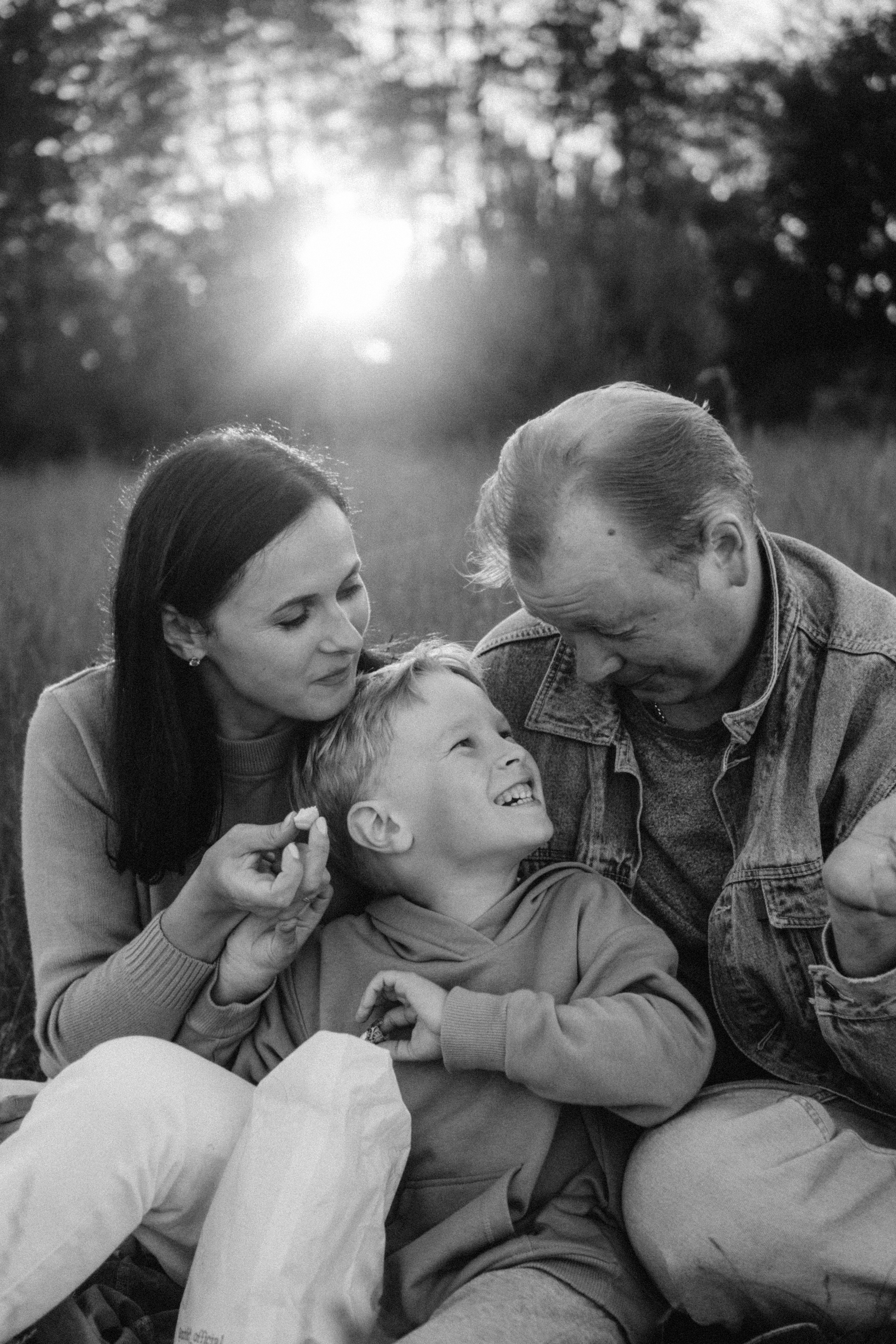 Batman's childhood. Family photographer in Warsaw Sasha Zenzina