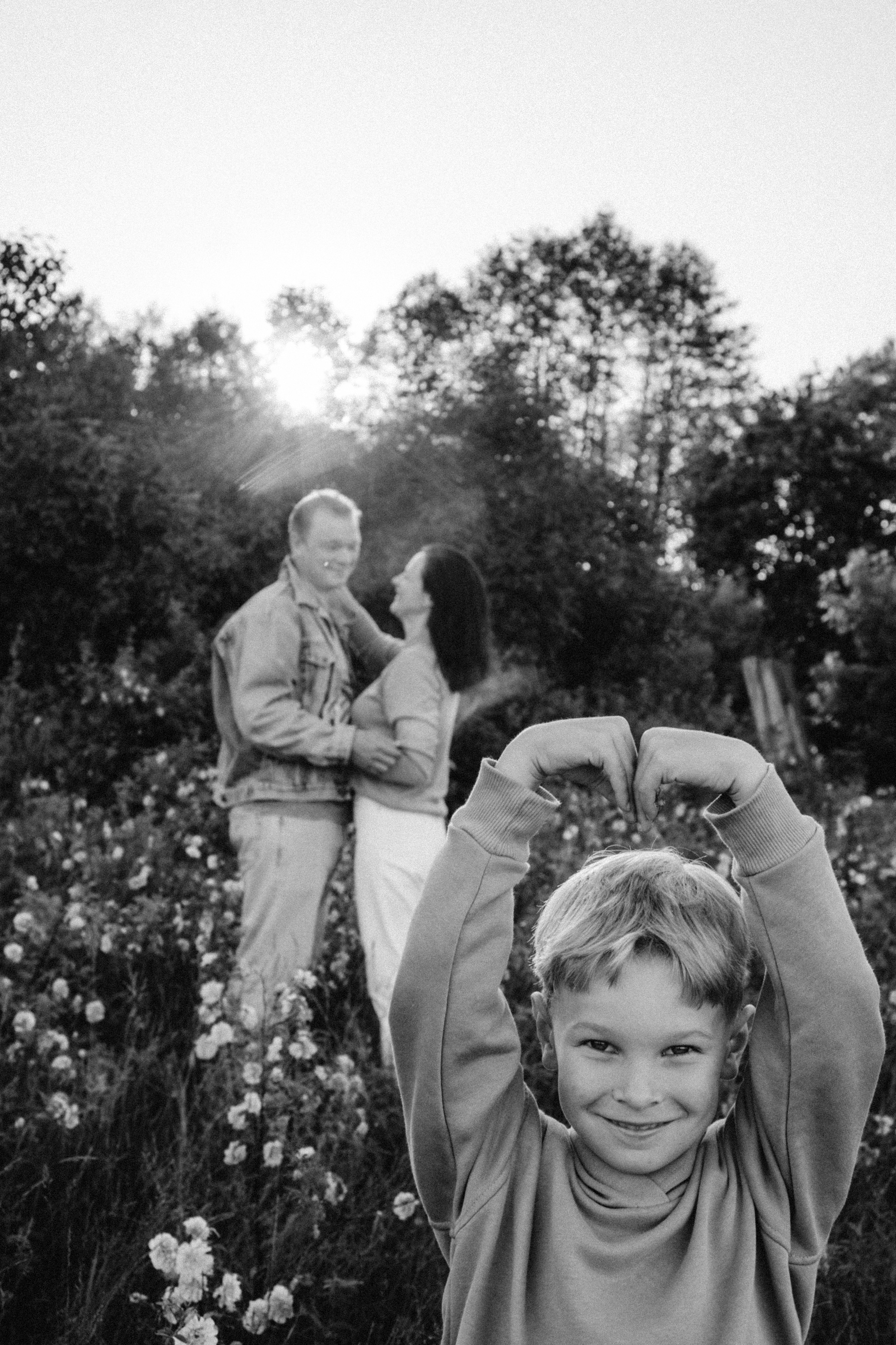 Batman's childhood. Family photographer in Warsaw Sasha Zenzina
