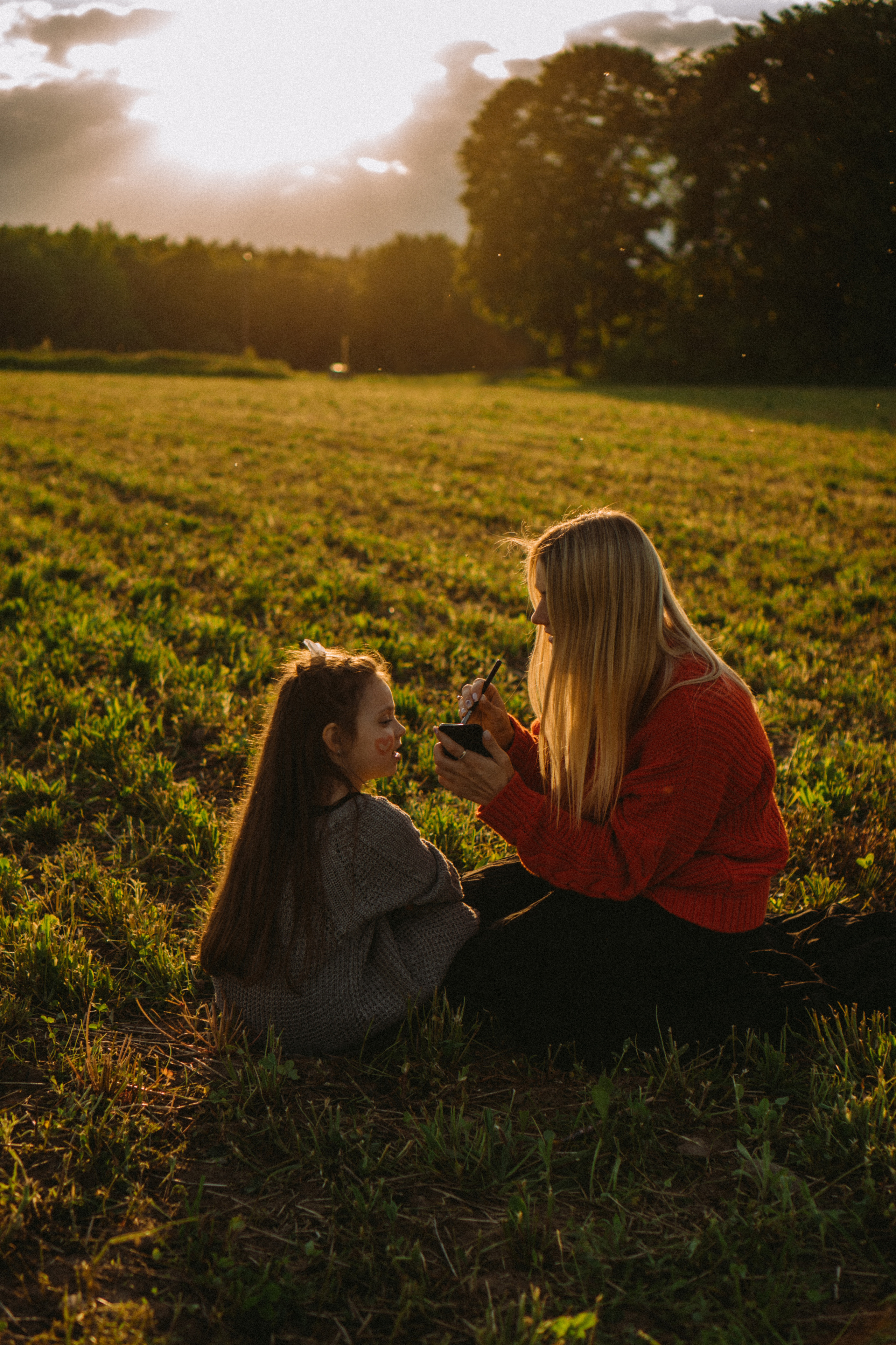 Sun, love and we. Family photographer in Warsaw Sasha Zenzina