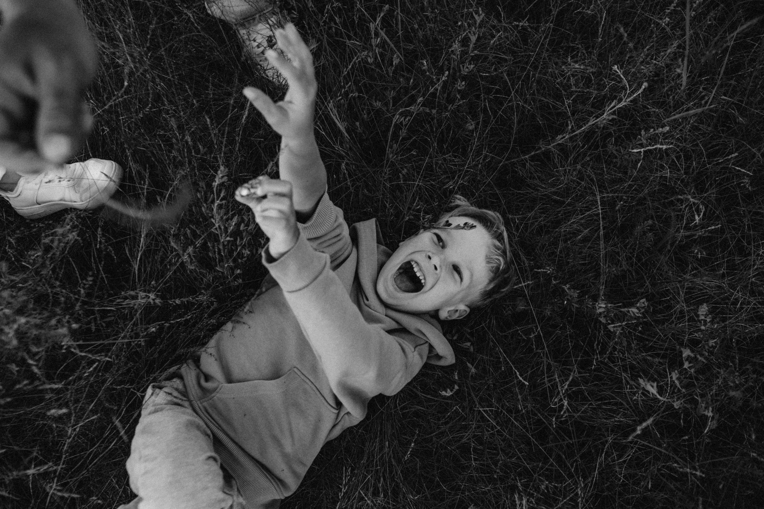 Batman's childhood. Family photographer in Warsaw Sasha Zenzina