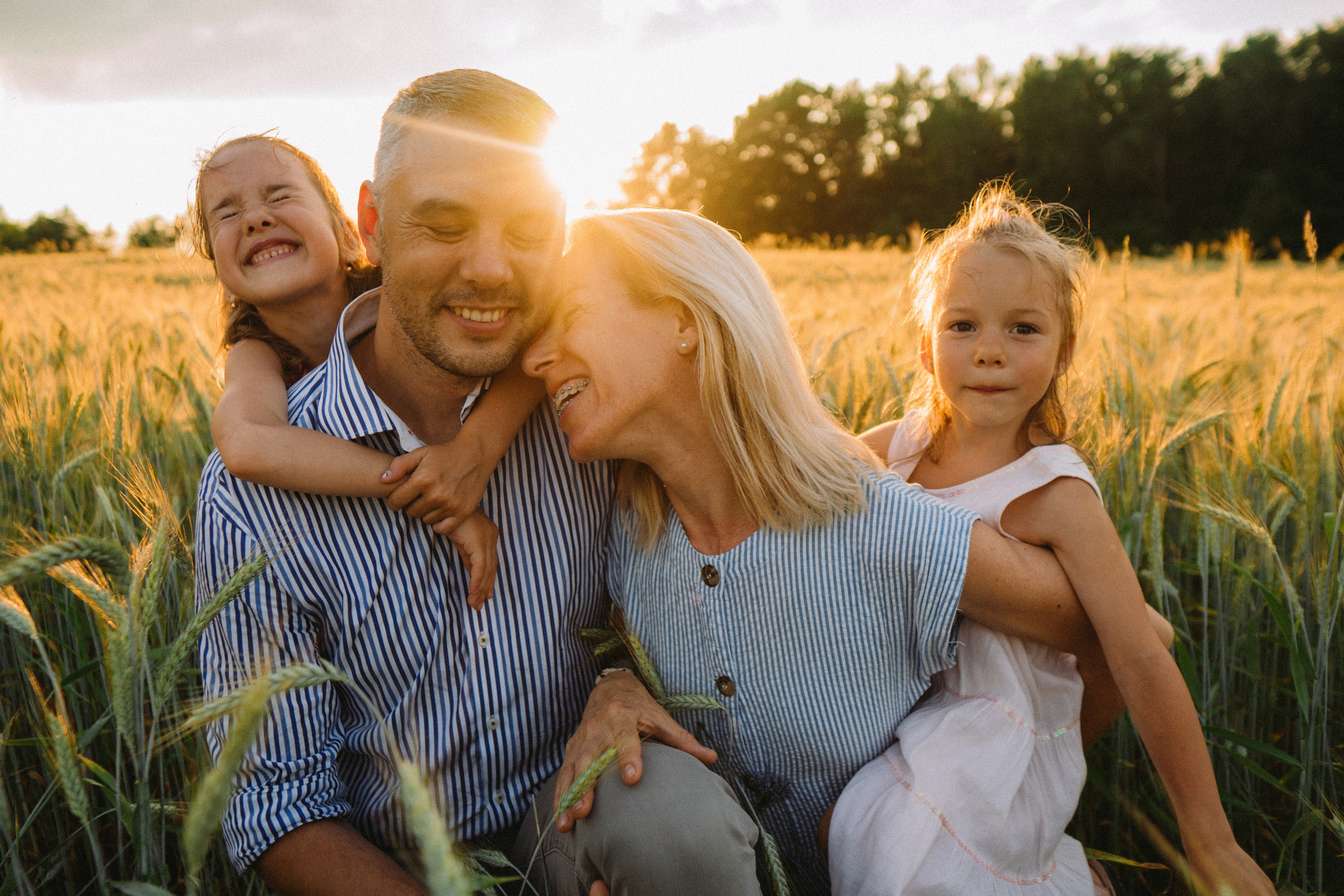 We and the summer. Family photographer in Warsaw Sasha Zenzina