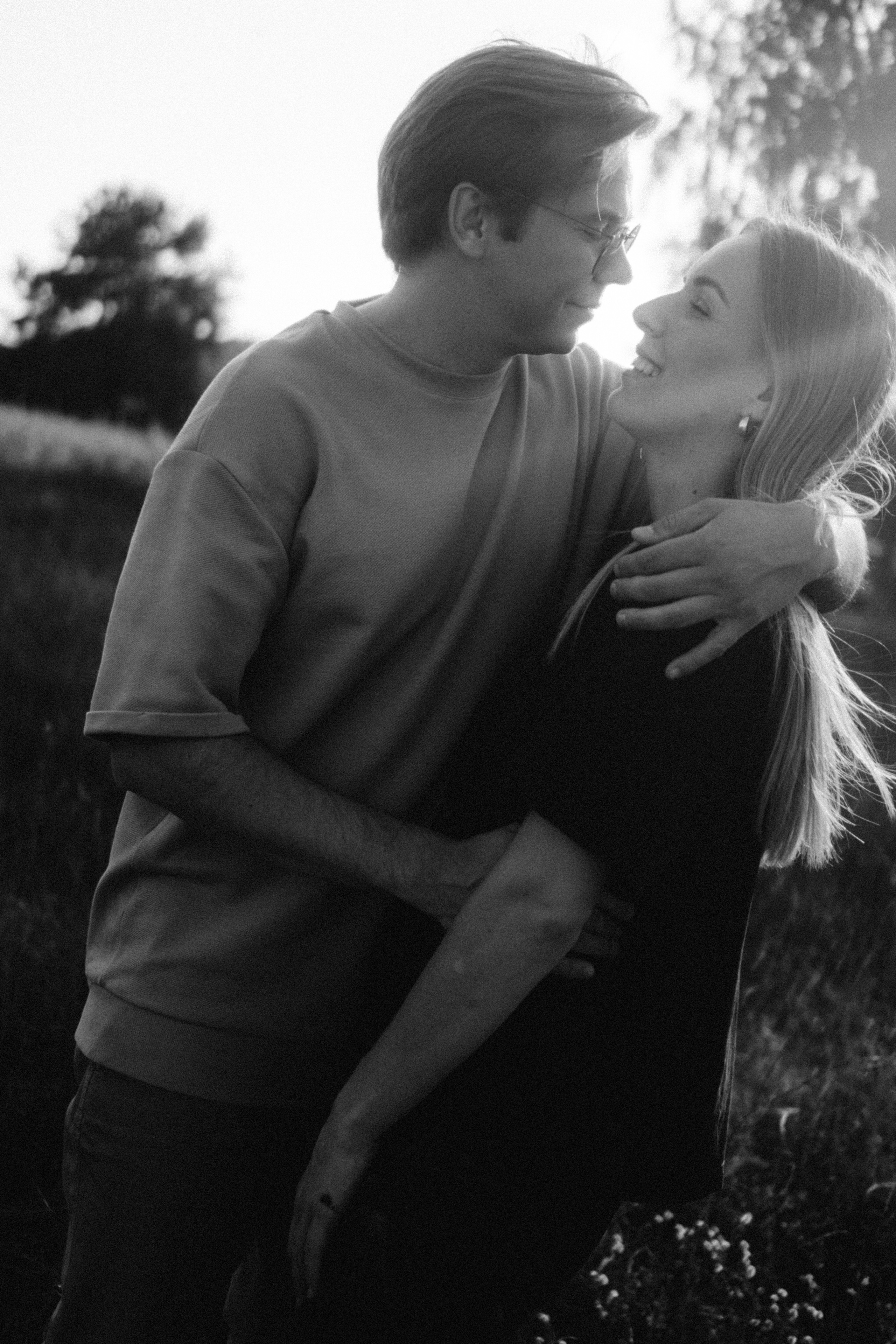 Catch the sunset. Family photographer in Warsaw Sasha Zenzina