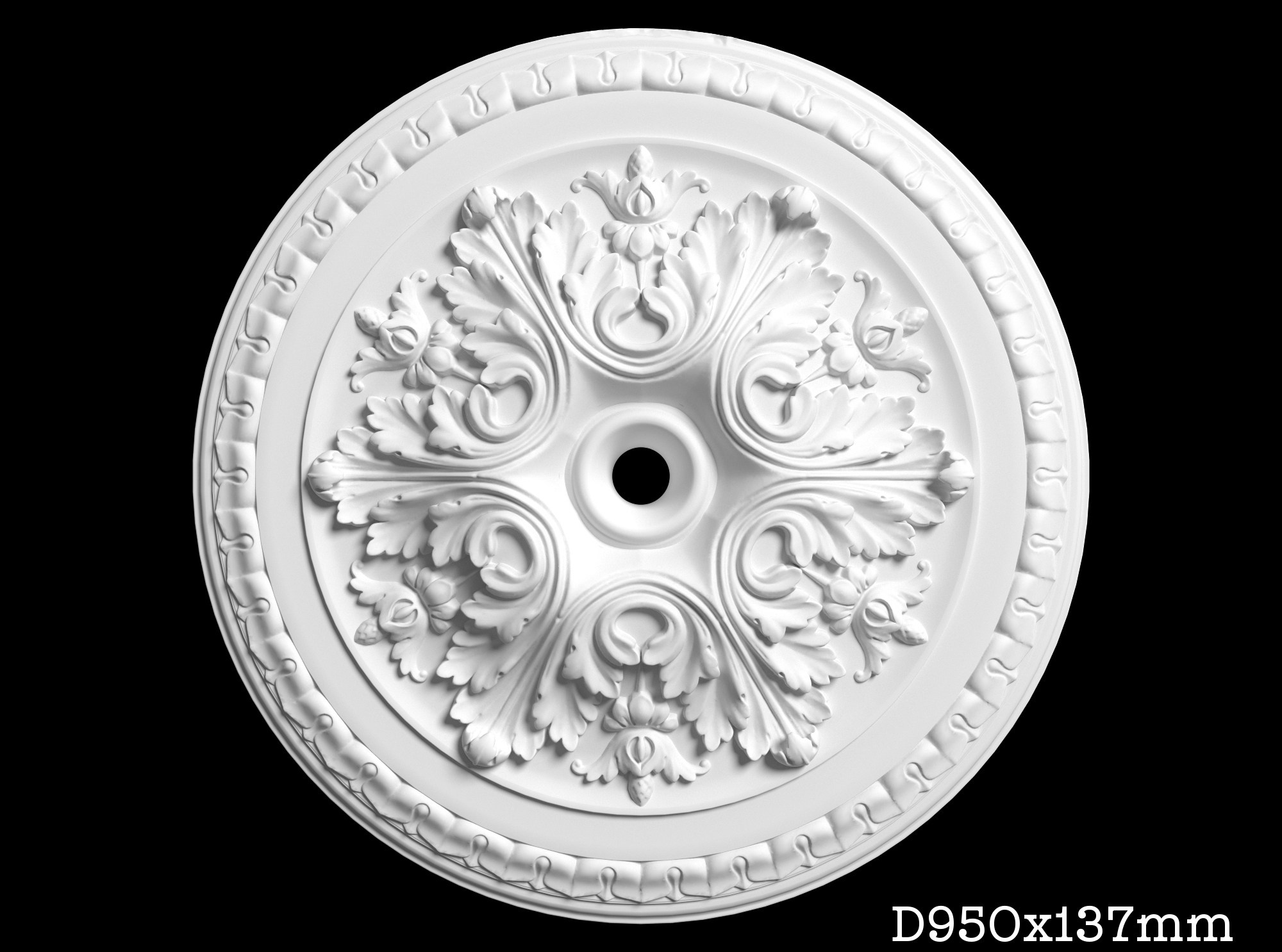 Medallions. Plaster molding