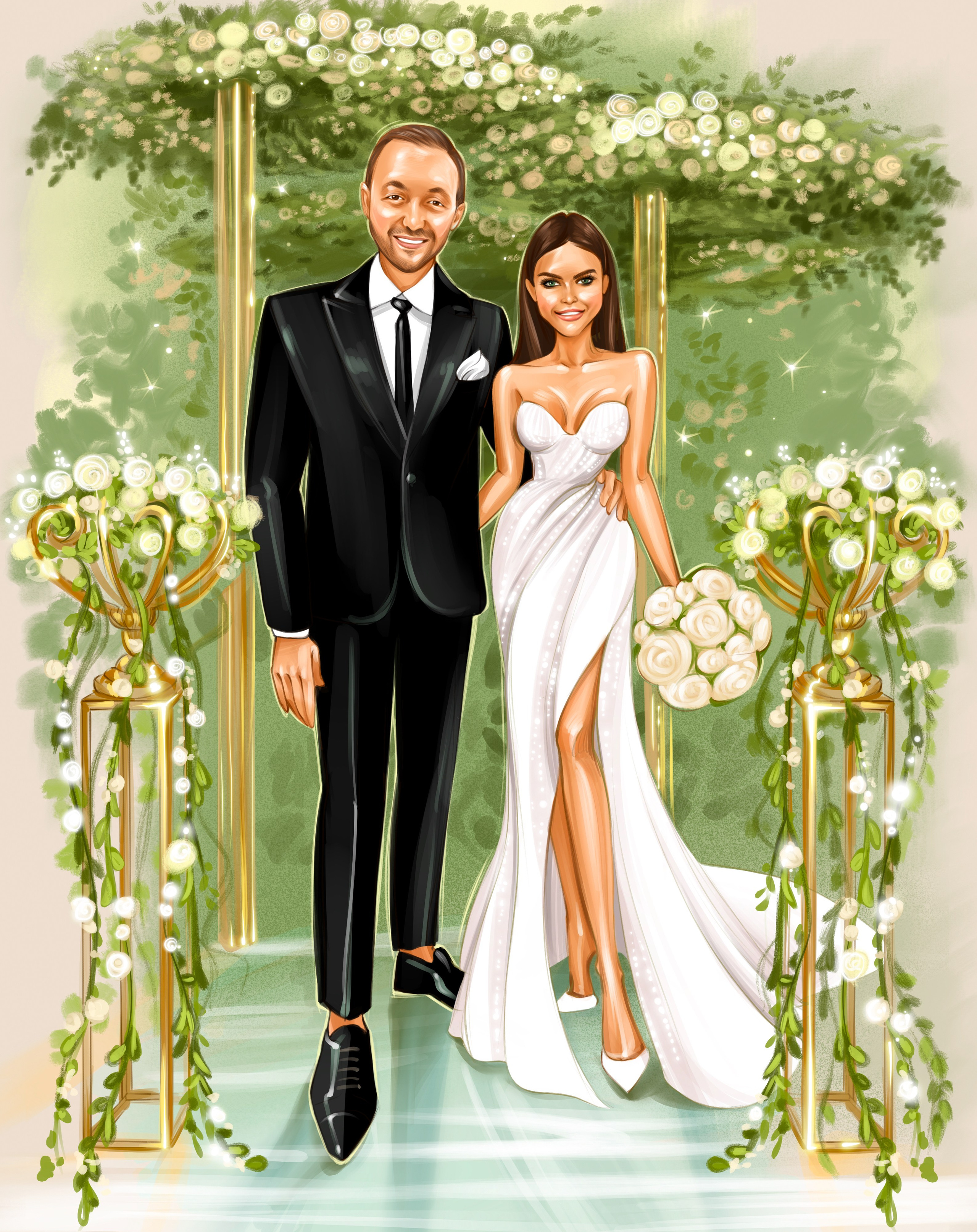 Illustrations For Invitations. InnaIllustrator