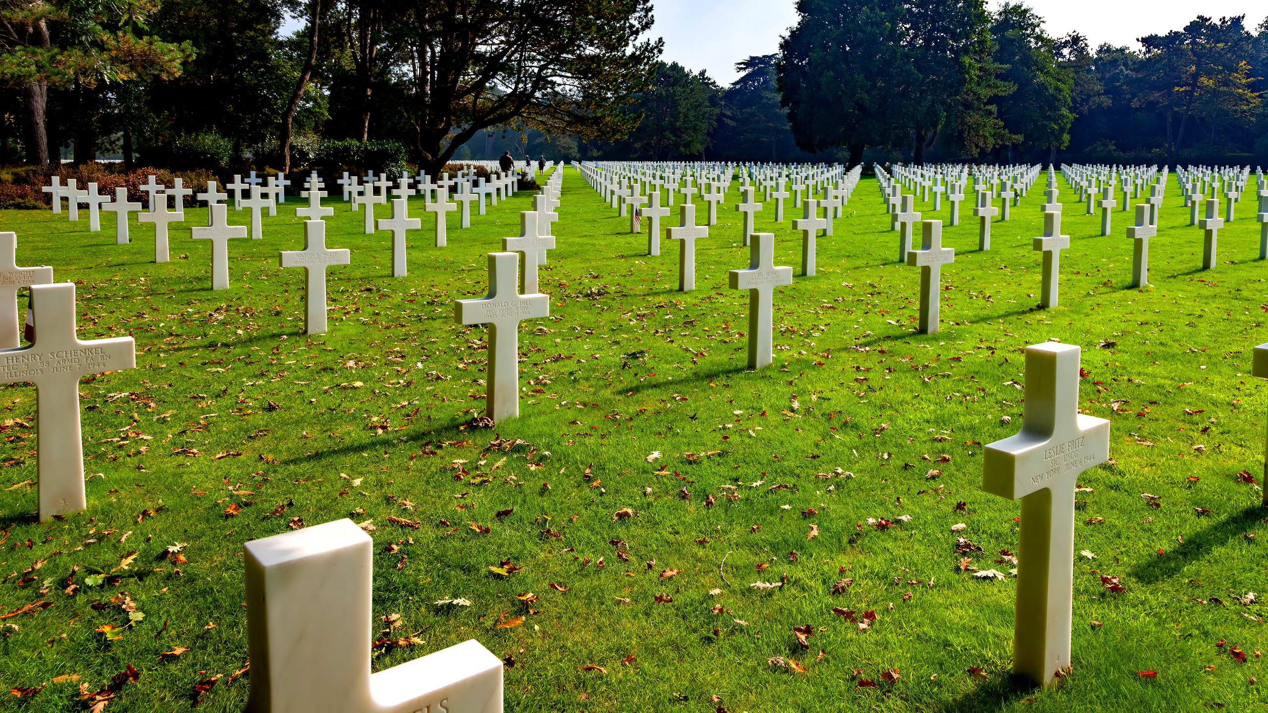179.Normandy American Cemetery.France.19.9.2024. Путешествия в формате 360......