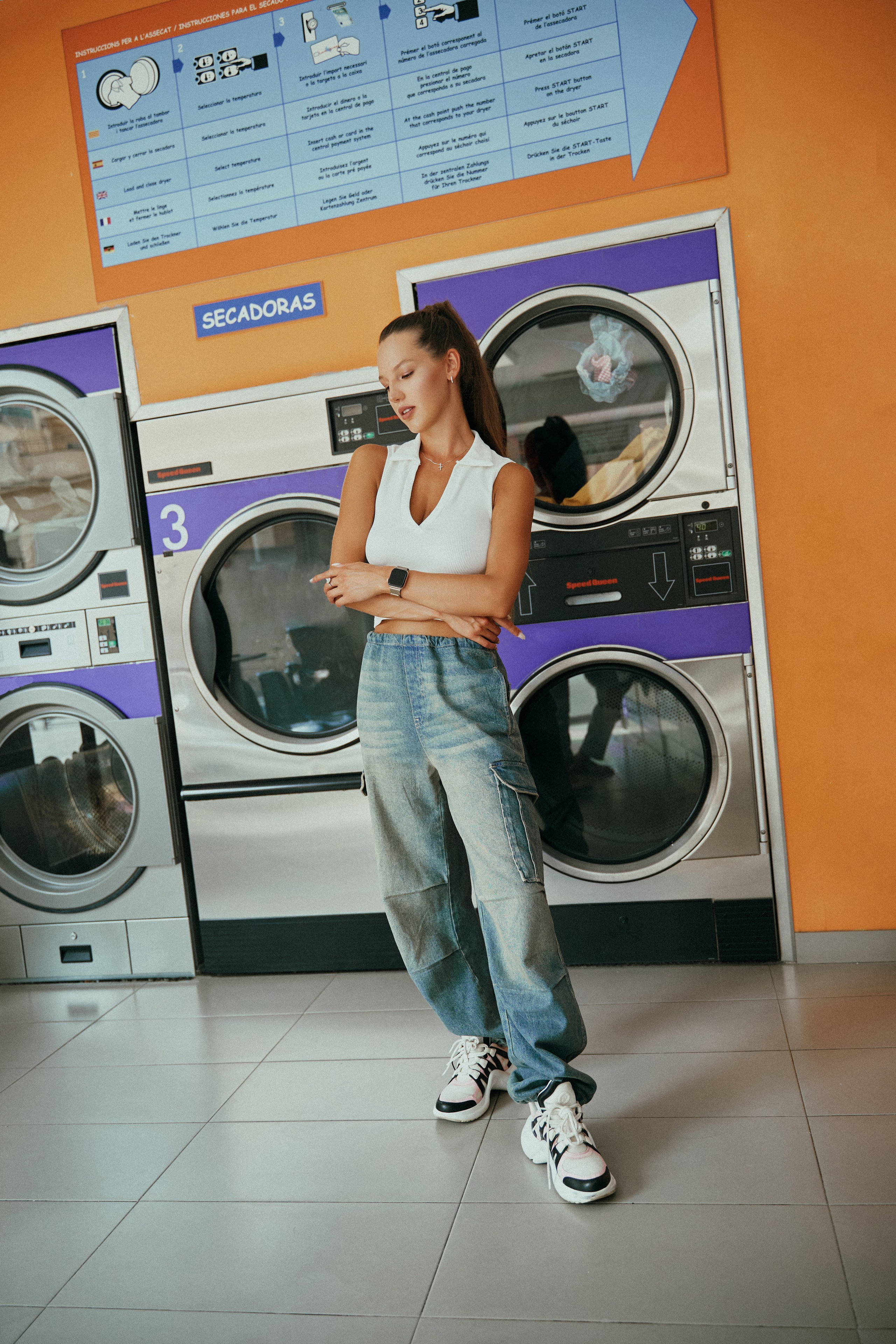 Лена. Большая стирка. Фотограф в Барселоне Жанна Захарченко