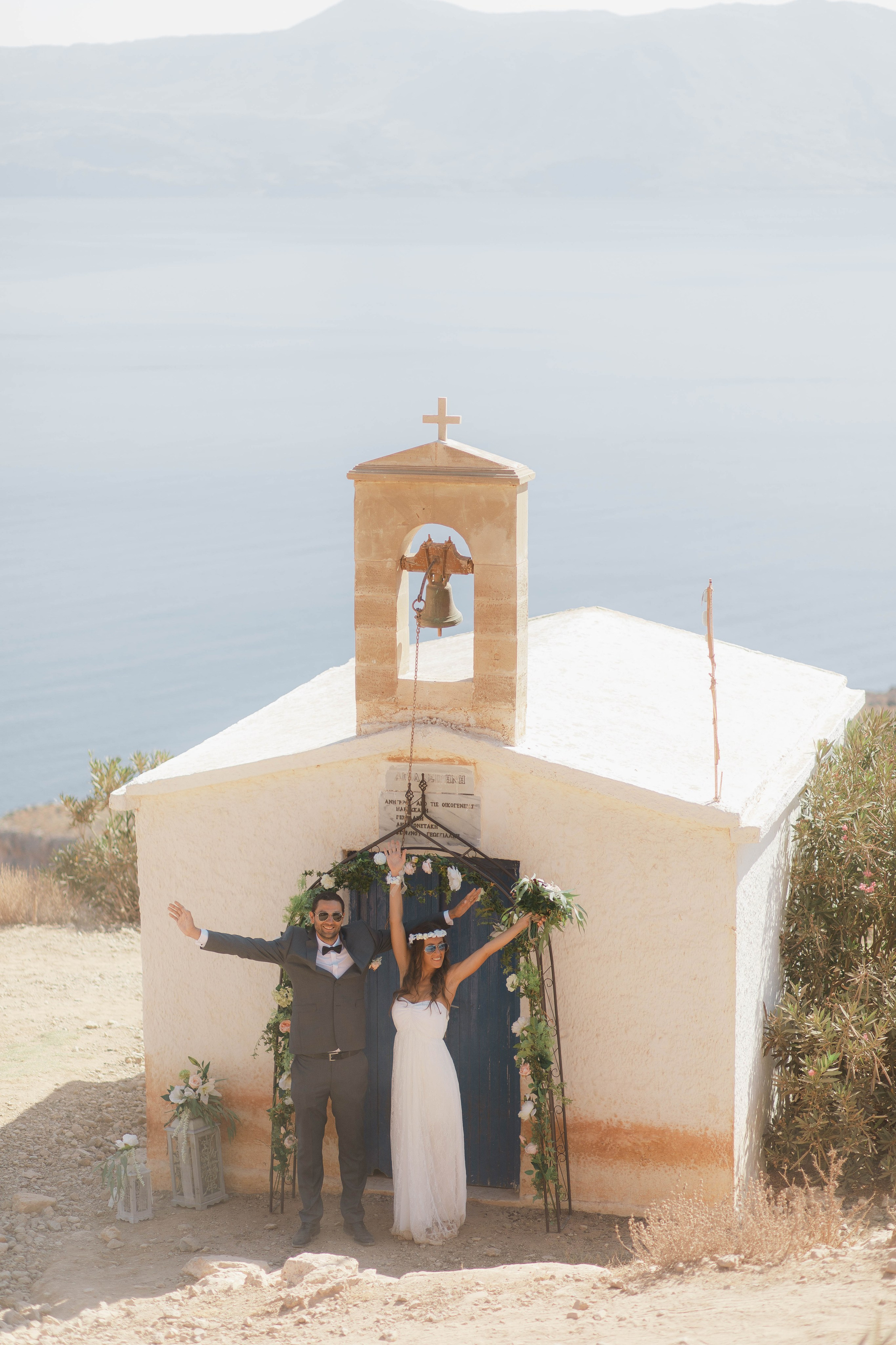Marino & Steffi, Crete. Denny Savon — Photographer in Santorini | Weddings, Love Stories & Flying Dress