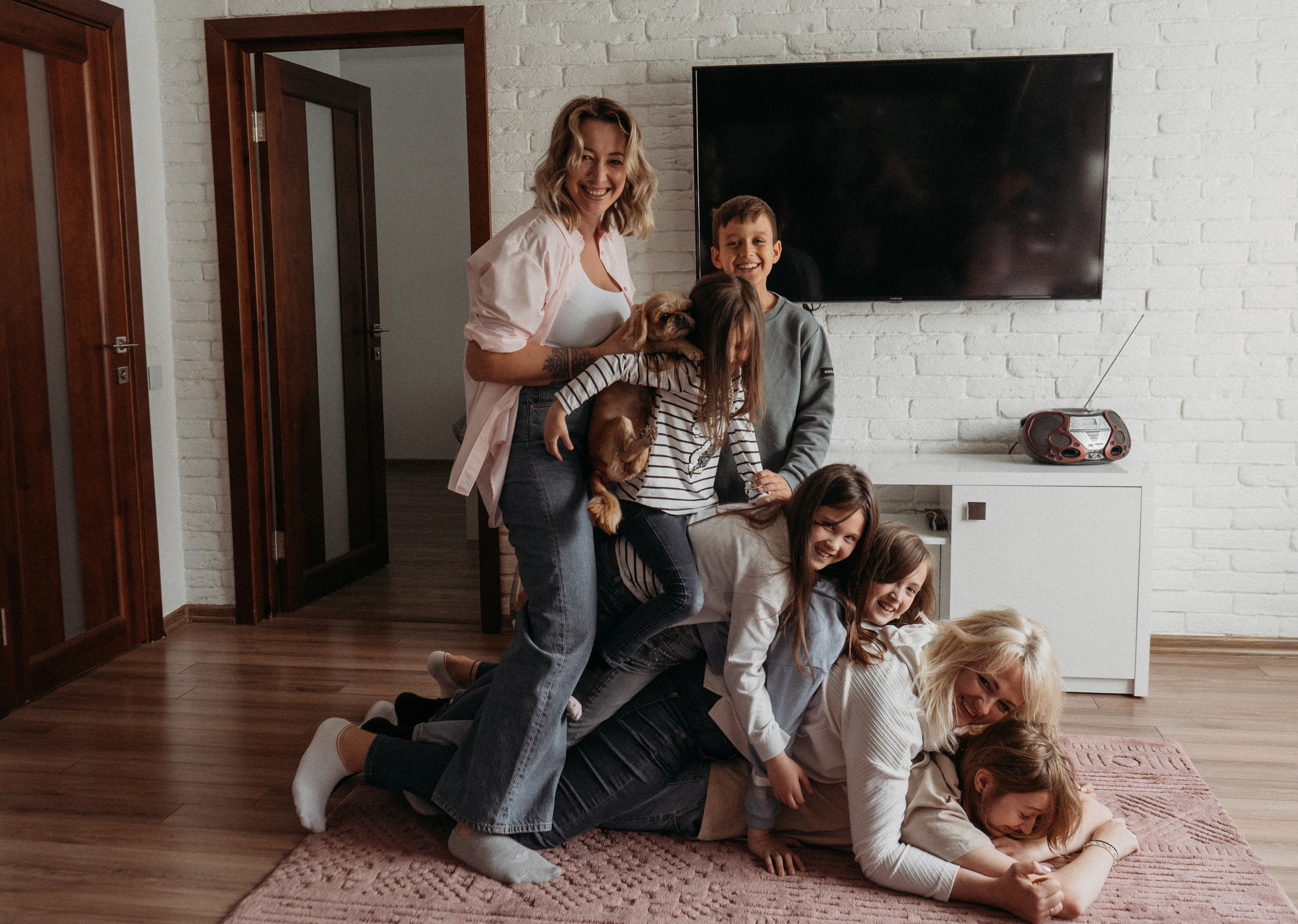 Домашняя съемка. Семейный фотограф в Кишинёве Ольга Черноморец