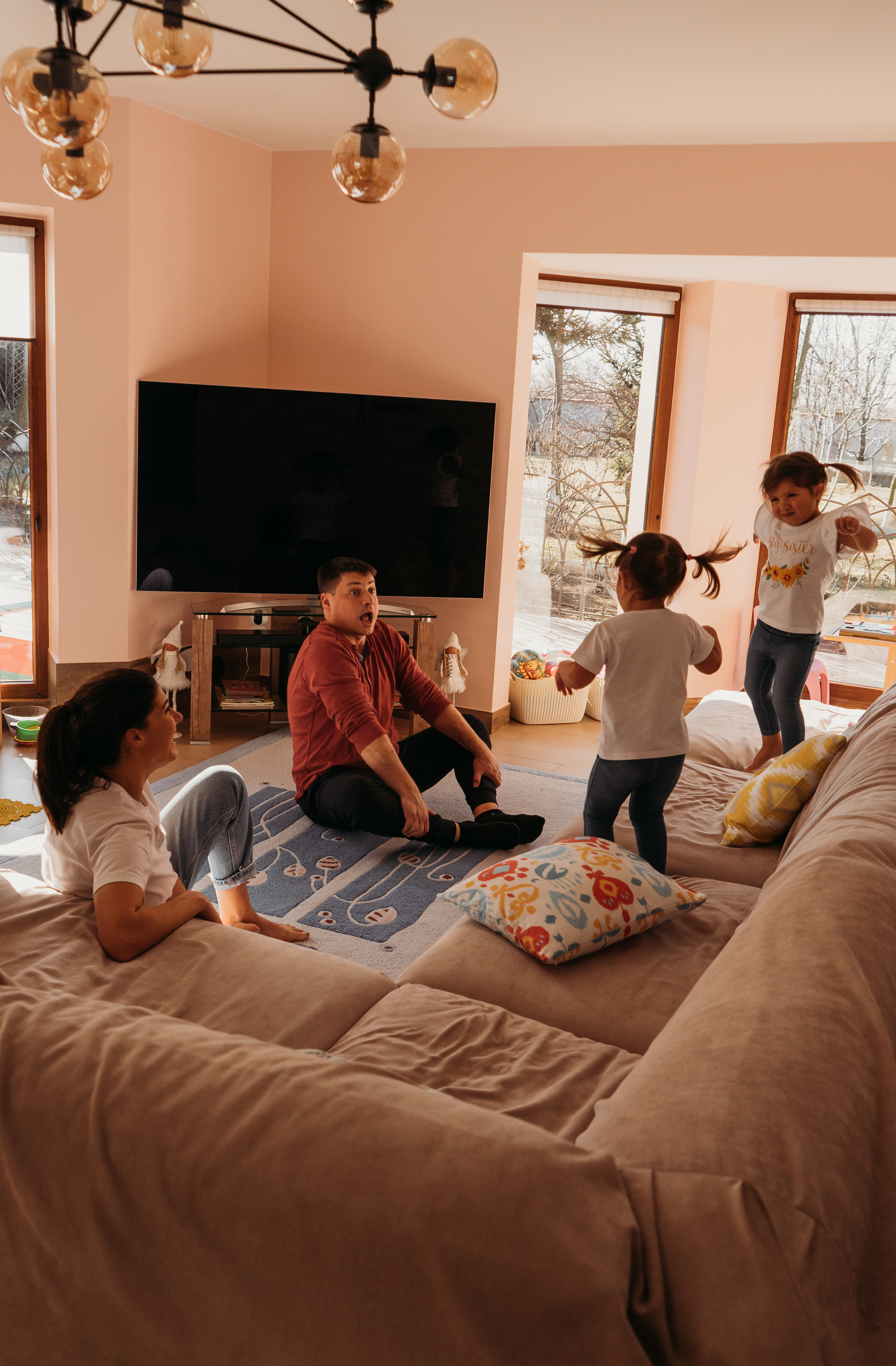 Домашняя съемка. Семейный фотограф в Кишинёве Ольга Черноморец