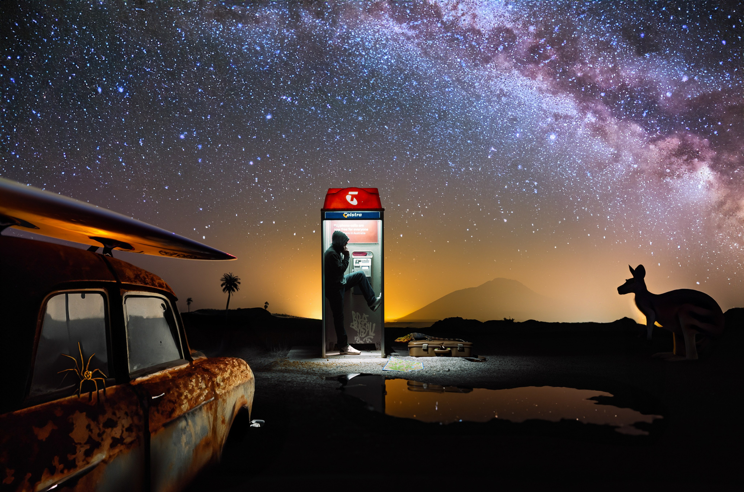 Somewhere is surreal world