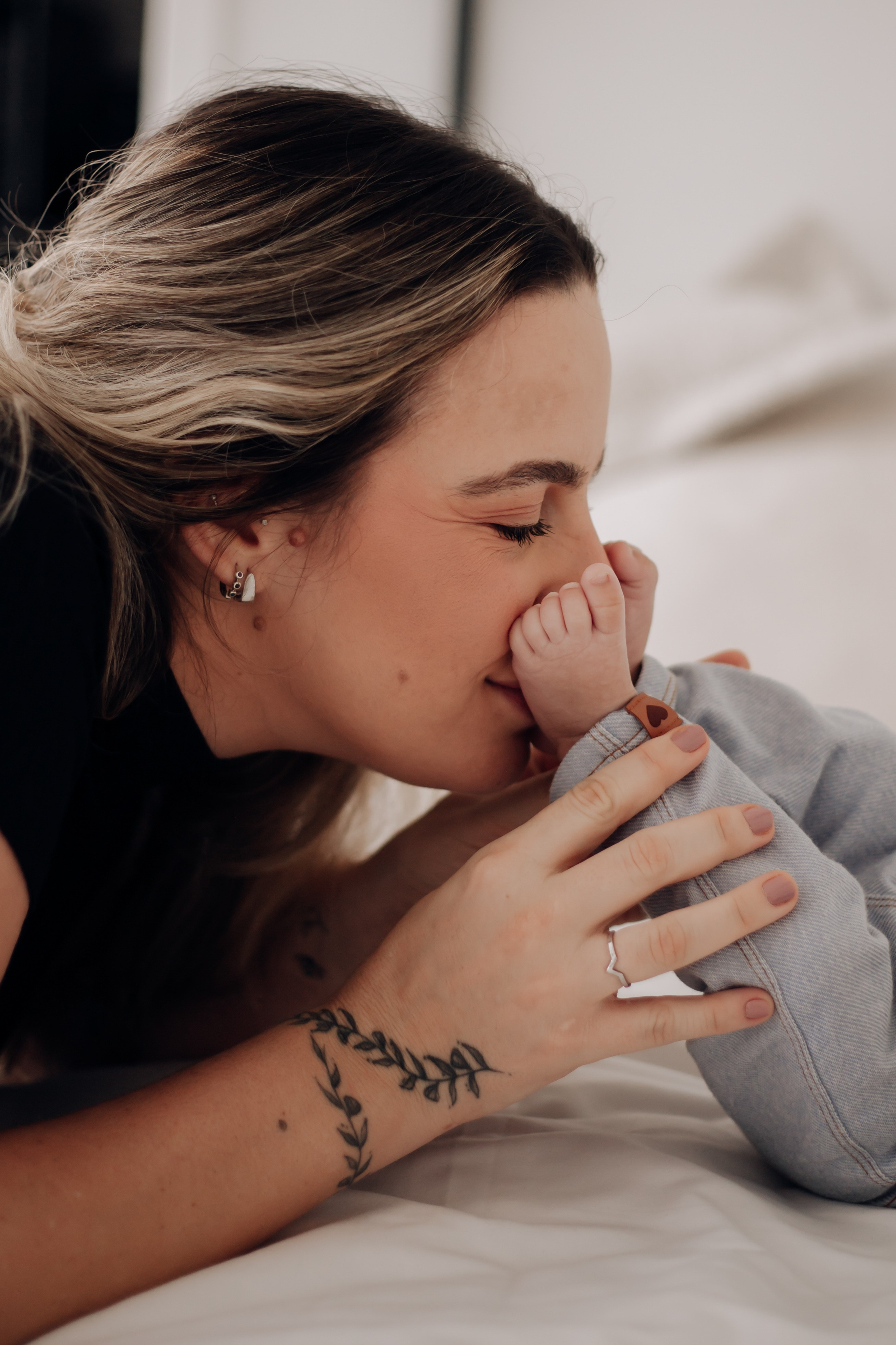 Bento — 1 mês. Amanda Paraizo | Fotógrafa de Parto, Gestante e Família na Grande Vitória — ES