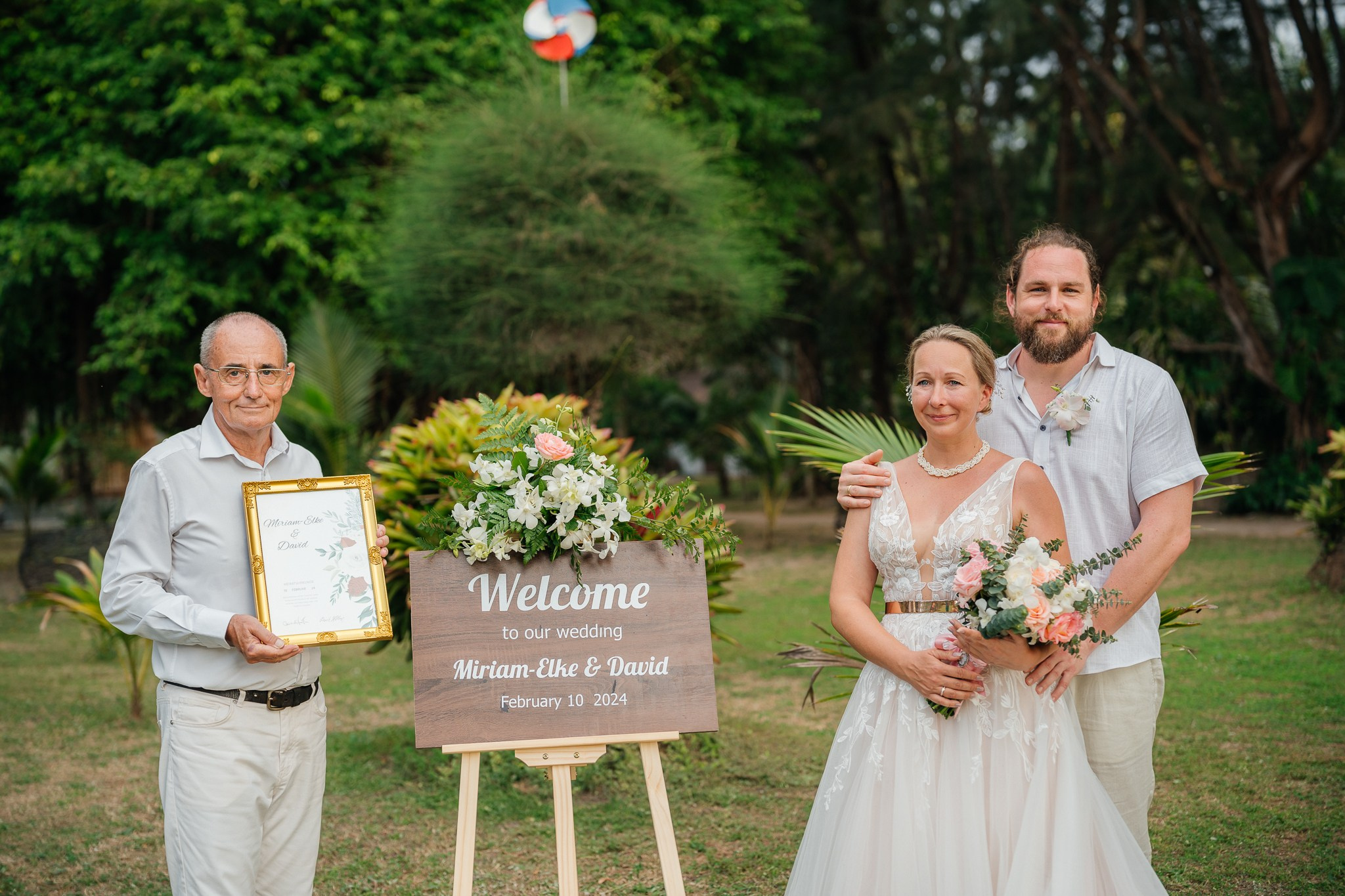 Diana & Thomas 08.01.2024. Wedding on Koh Samui, Thailand