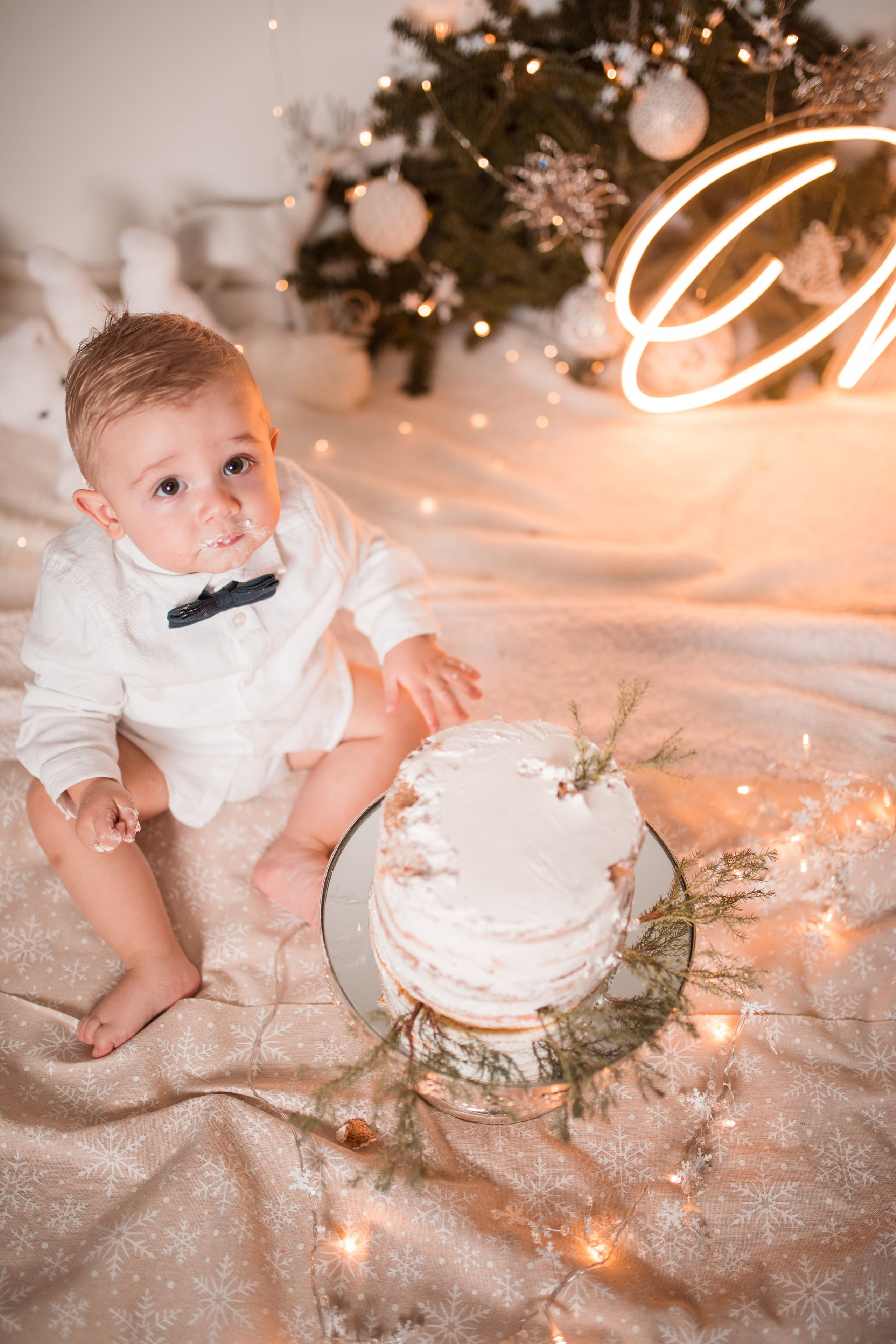 ILIJA 1TH BIRTHDAY SMASH CAKE. HOME