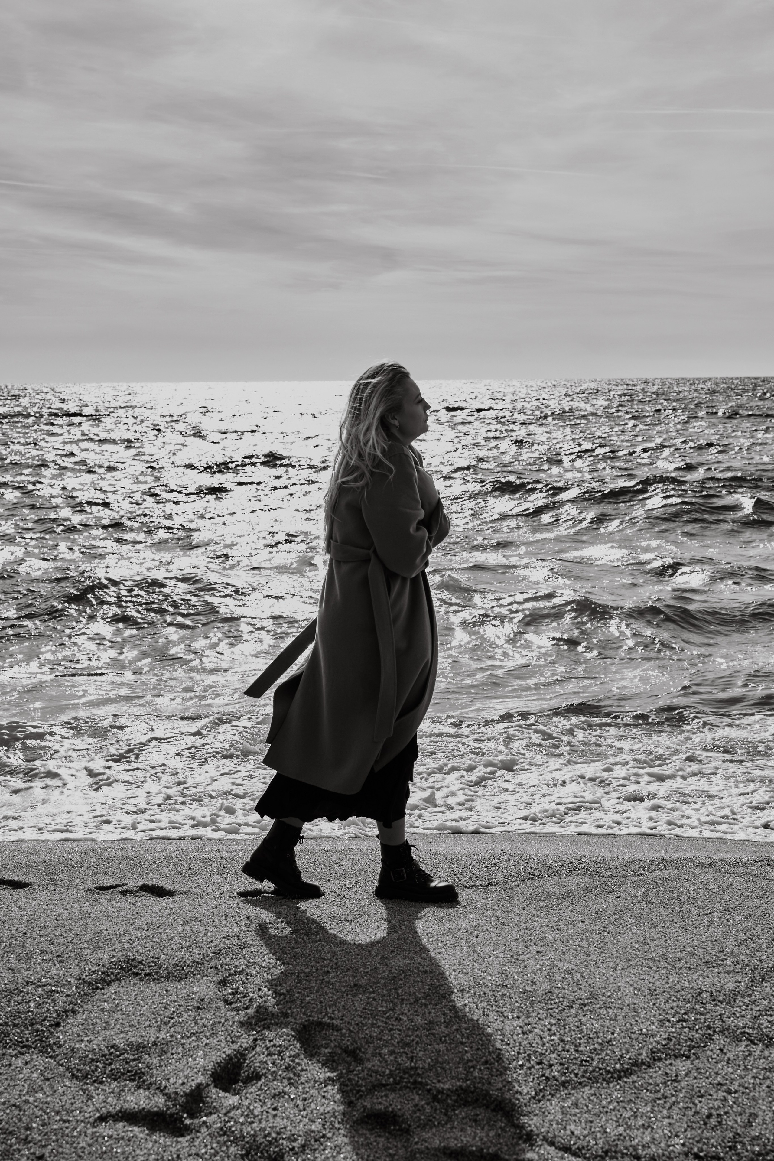 Евгения. Ветер и чайки. Фотограф в Барселоне Жанна Захарченко