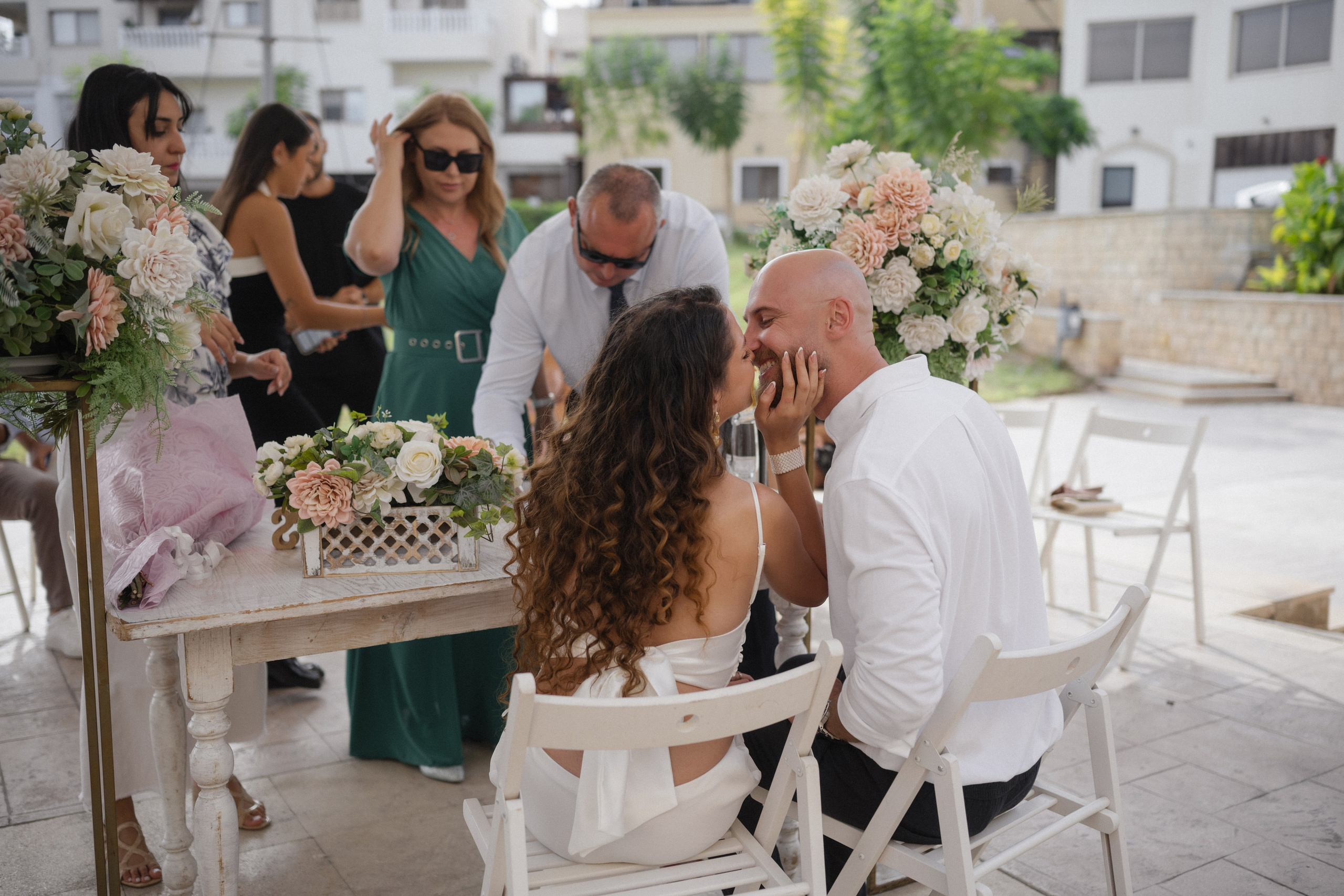 Small wedding photoshoot. Professional photographer in Cyprus Katerina Stepanchenko