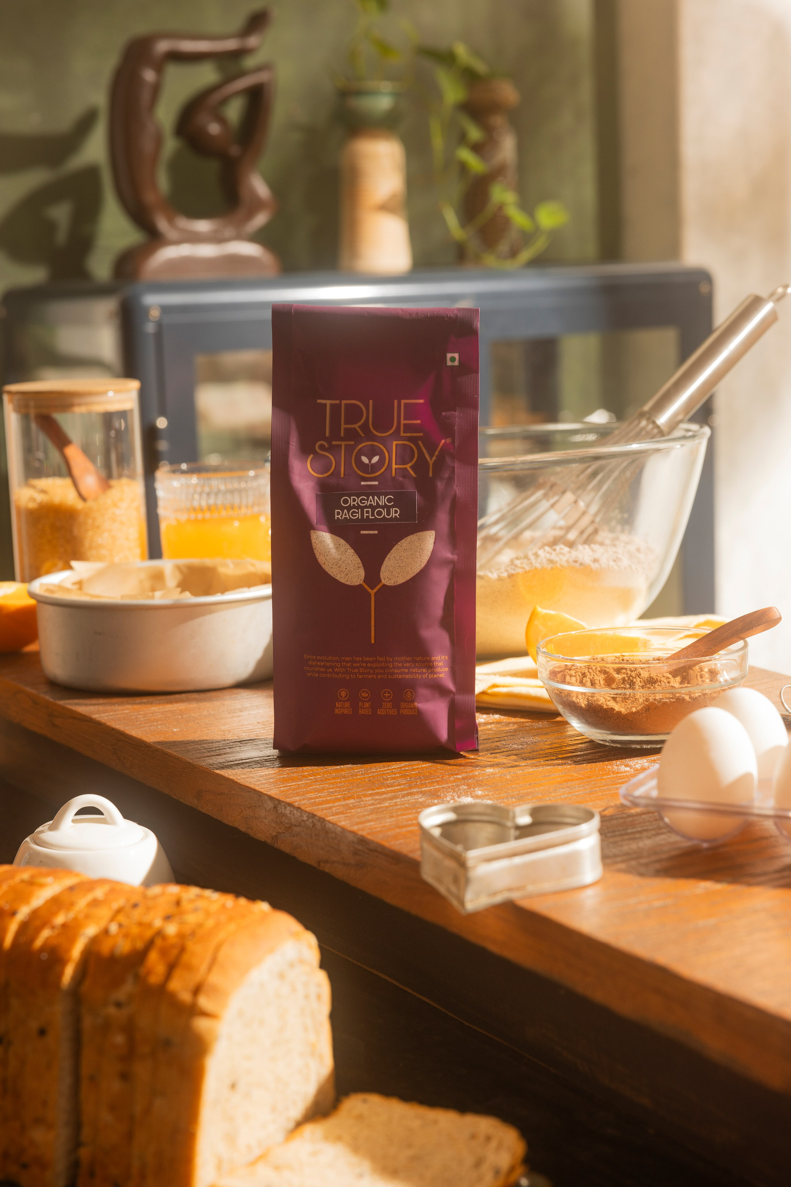 Food & Product Styling for True story Organics