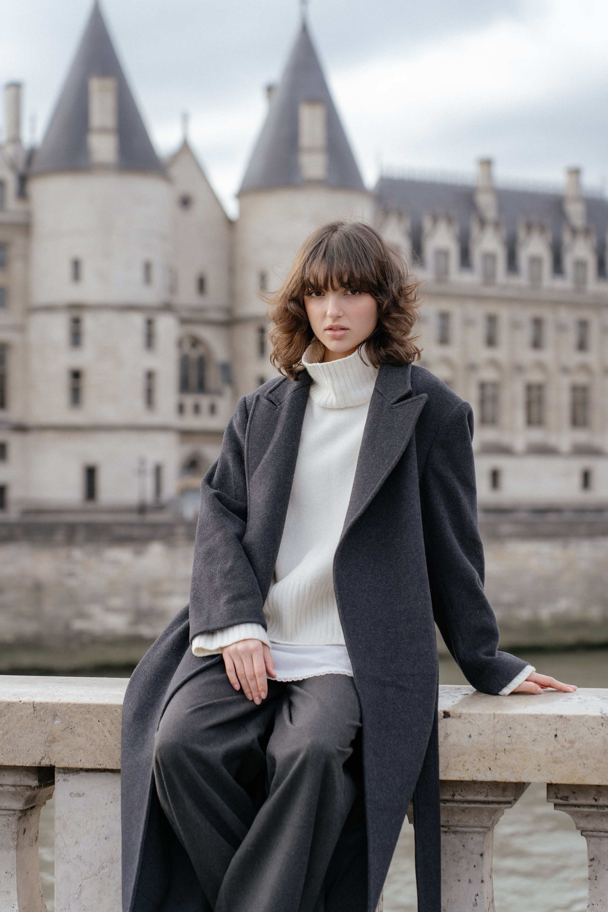 Solo Portrait Session: Seine. Paris Photographer & Videographer