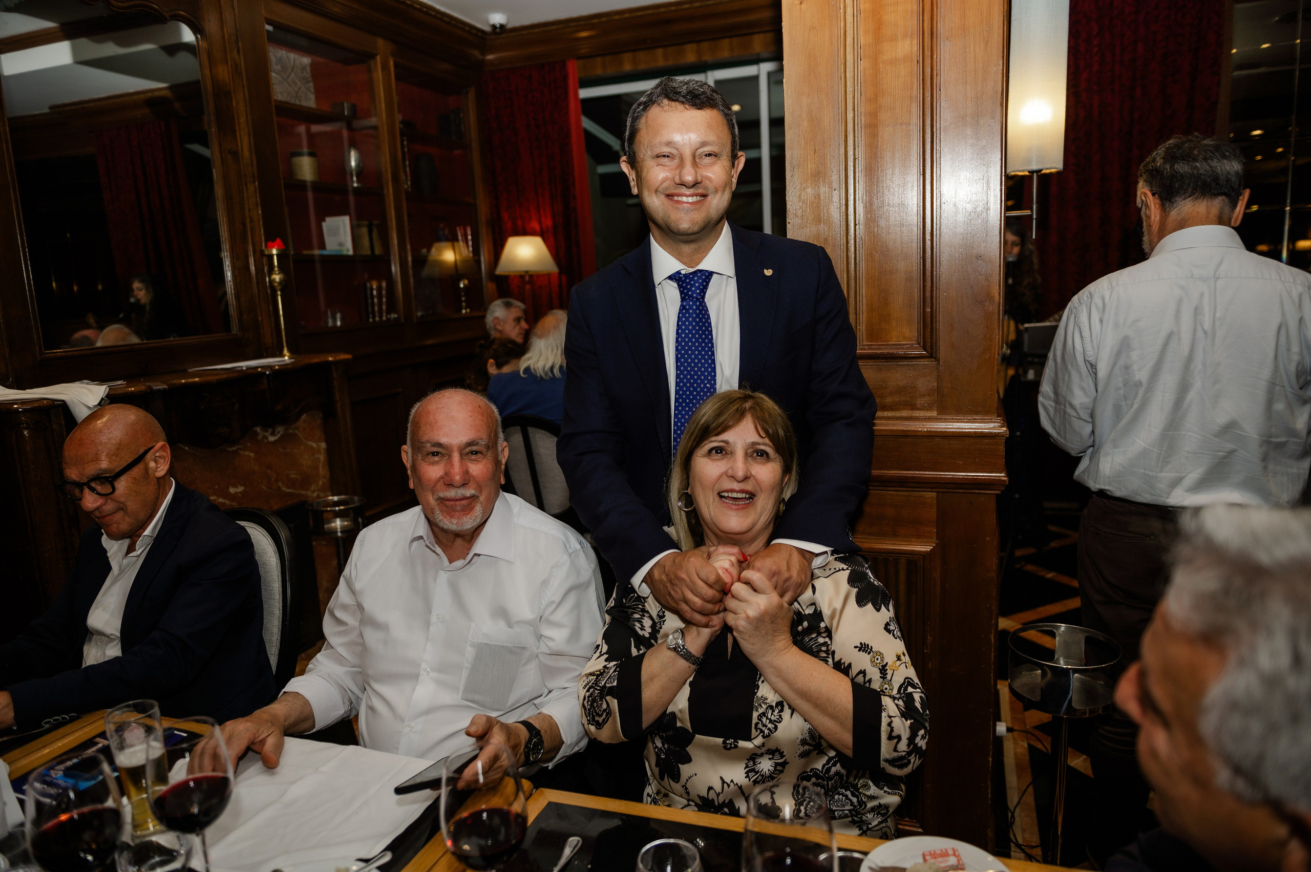 Corporate party at the restaurant — Pharma. Ваш фотограф в Лиссабоне — Анна Белова