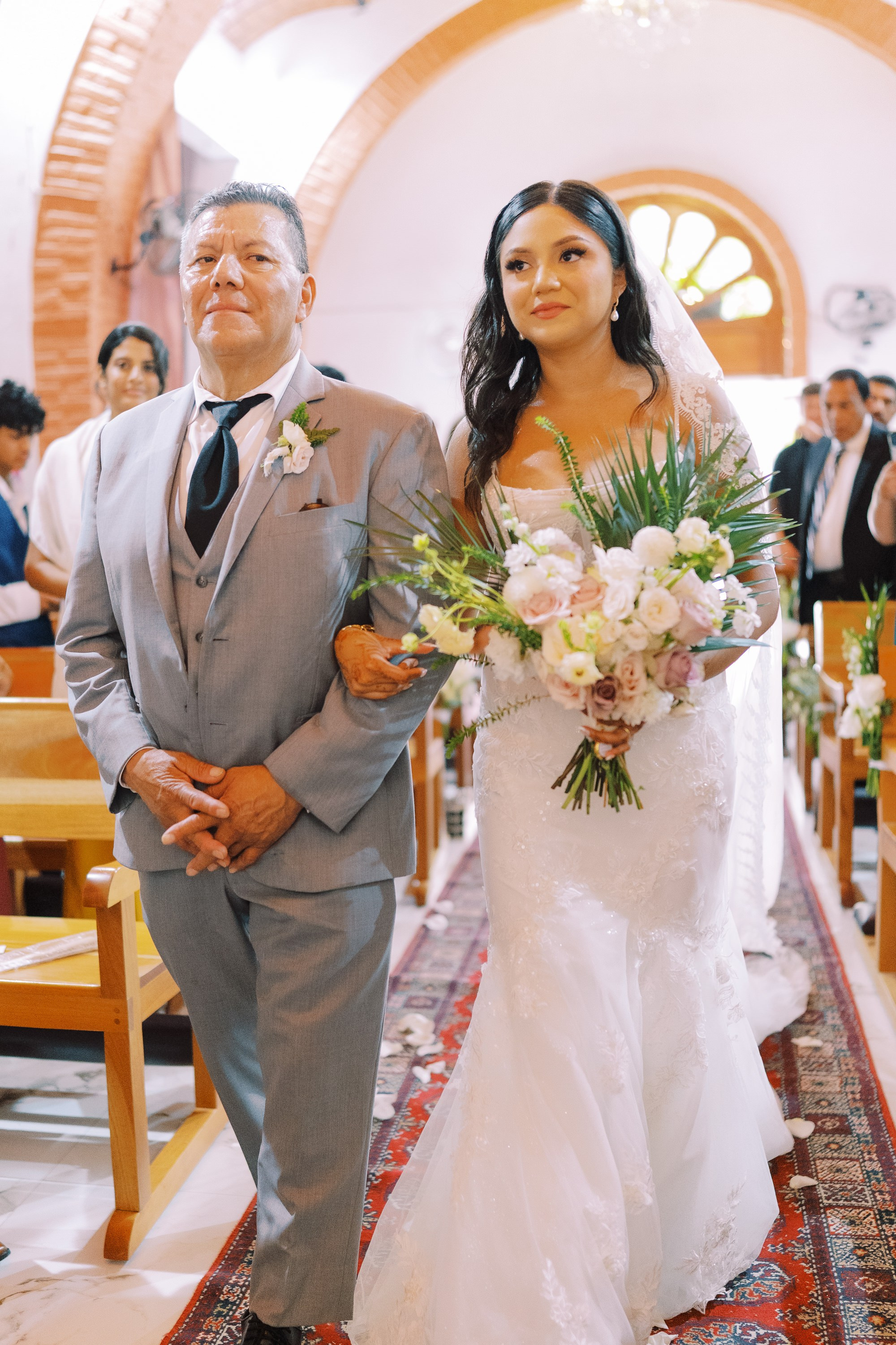 Jannet & Shan wedding in Sayulita church. Sayulita Wedding Photographer, Puerto Vallarta, Cabo