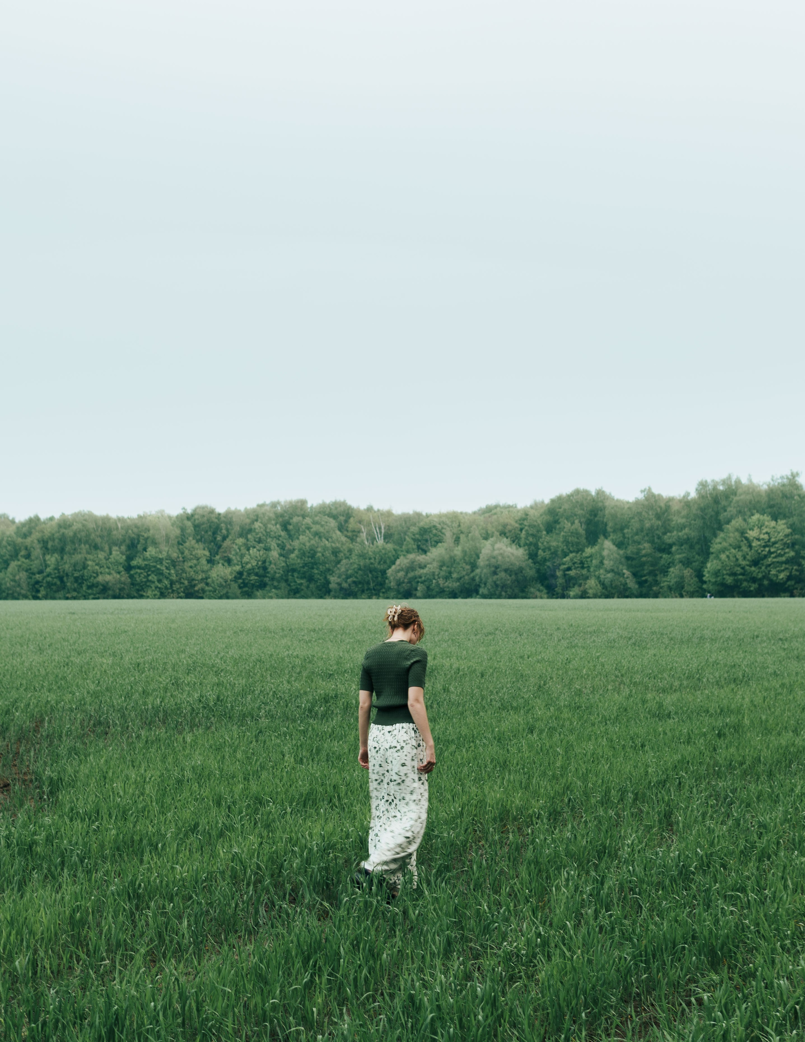 Greens. Alisha Geva женский портретный фотограф в Дубае