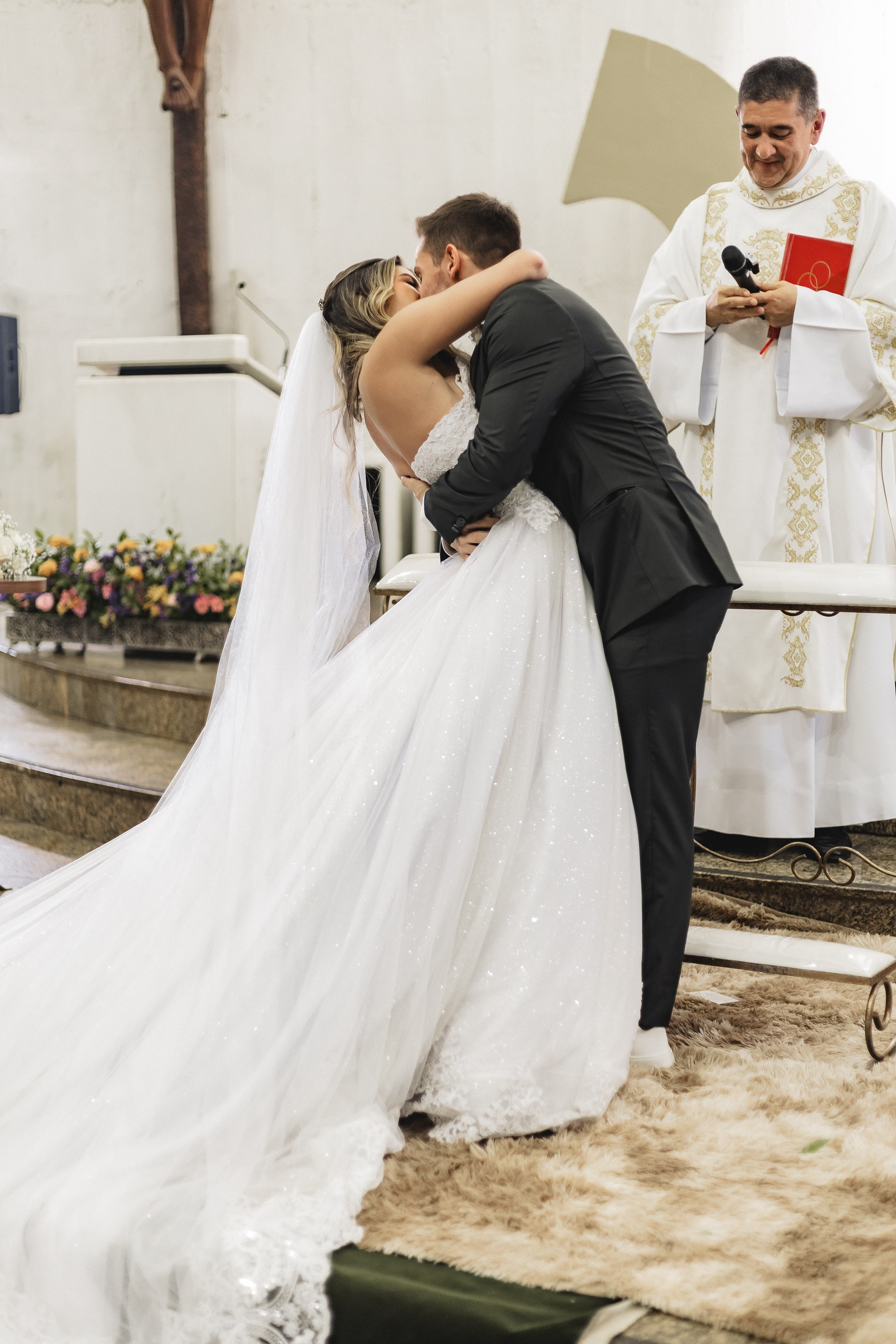 Heloisa e Andre casamento na catedral de maringa. Fotografo de casamento I Claudinei Moura