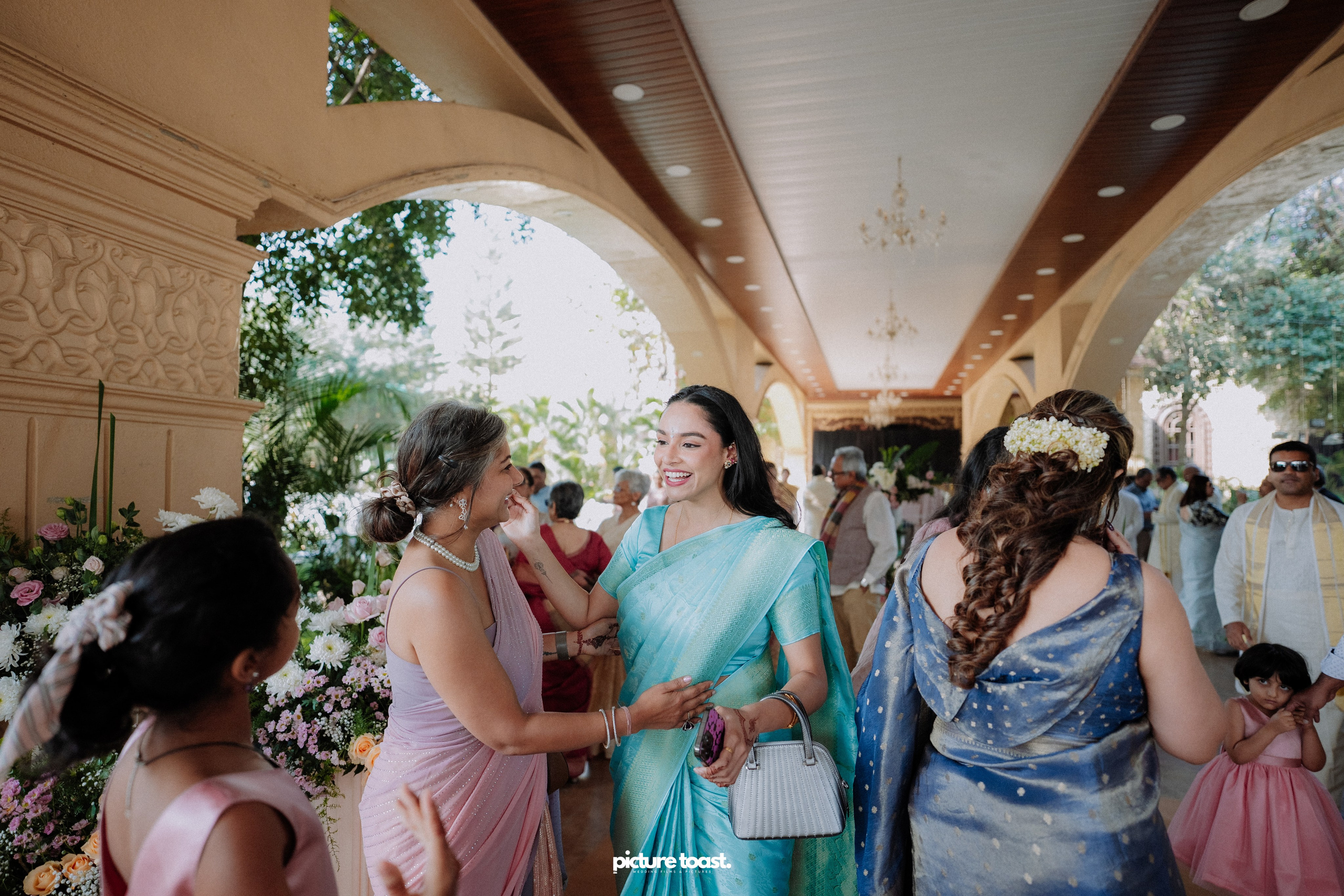 Blessing of Rajiv & Aashna. Fine art Wedding Photographers in India & Canada