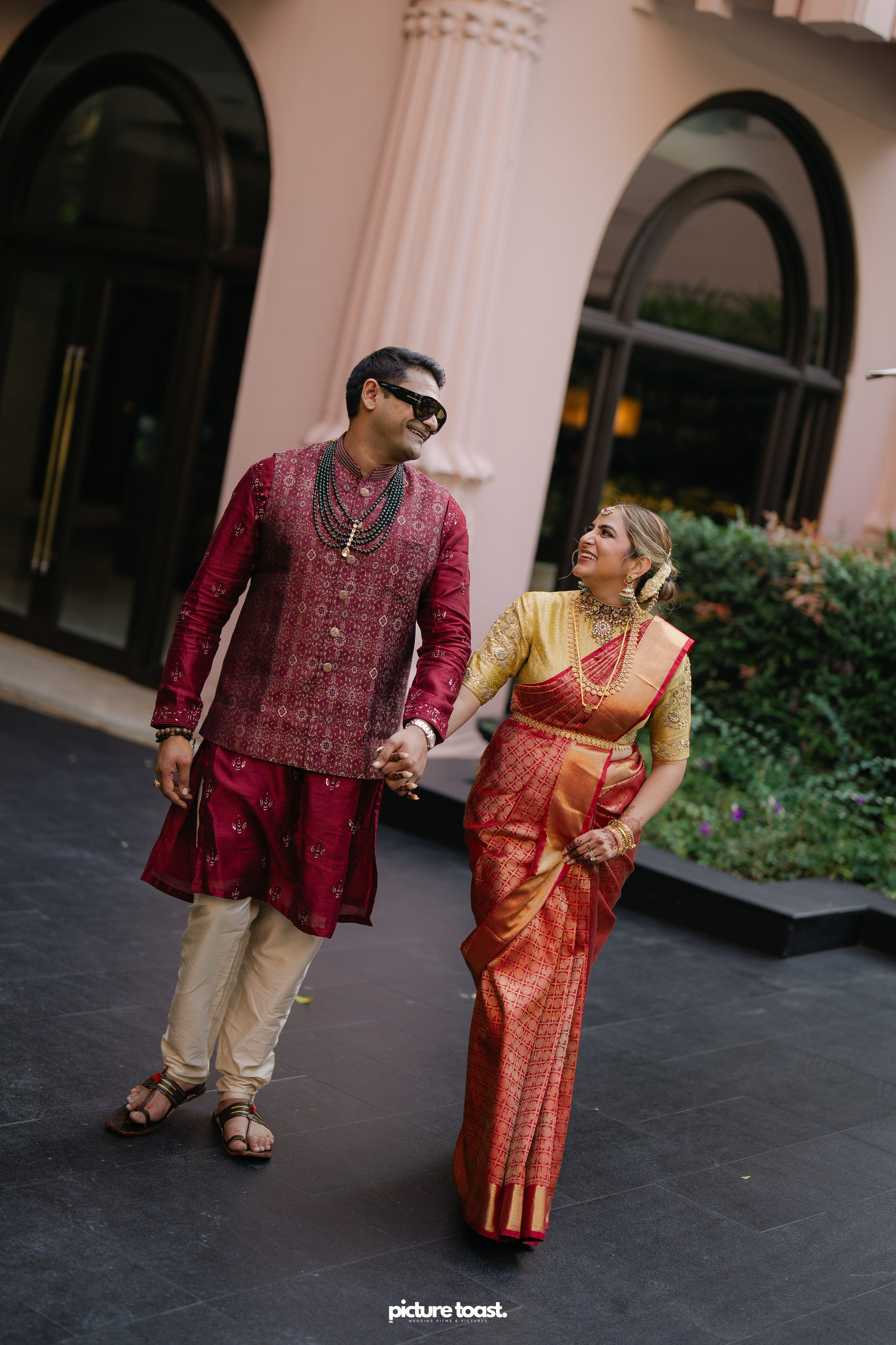 South Indian Wedding Ft. Aashna & Rajiv. Fine art Wedding Photographers in India & Canada