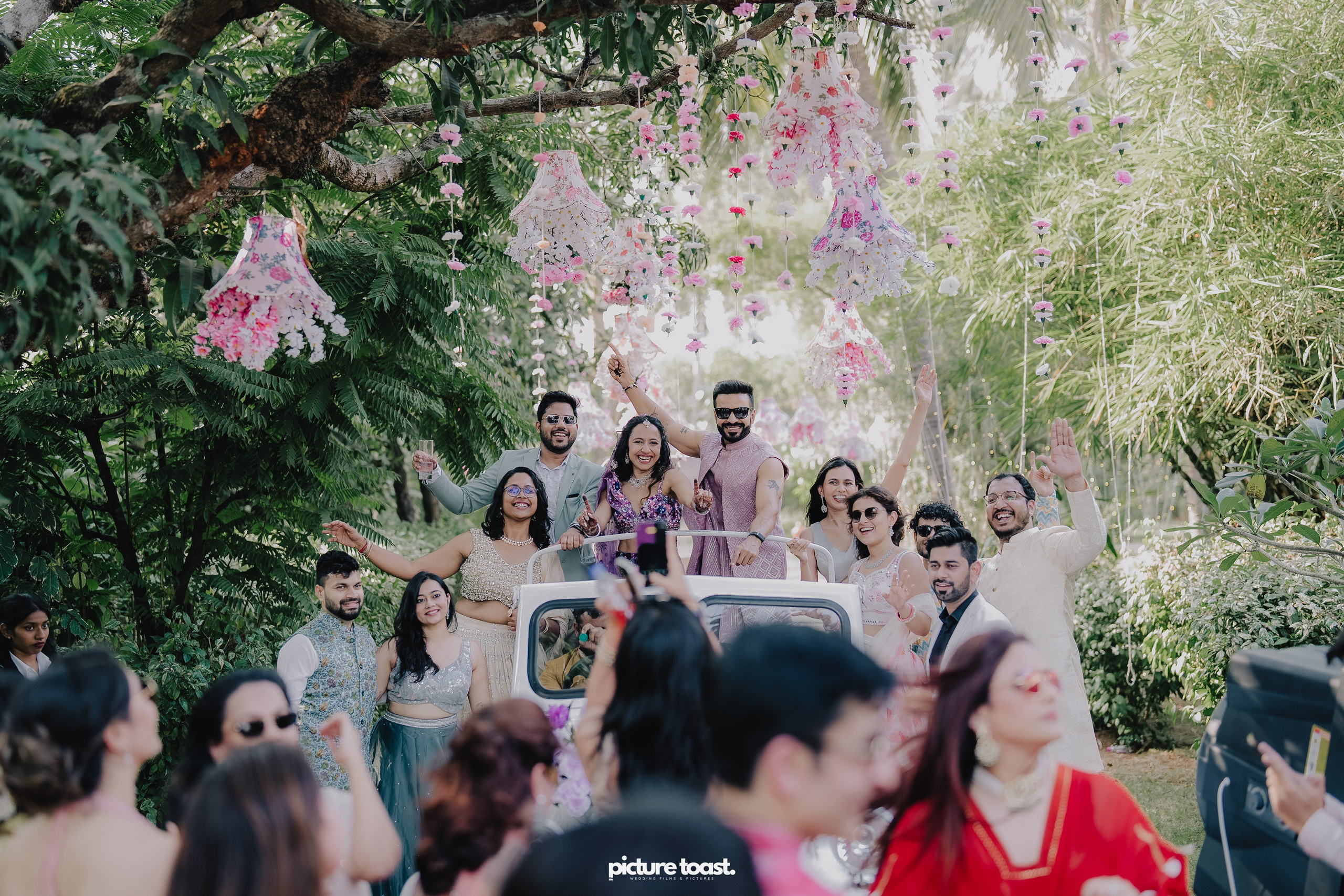 Varamala Ft. Barbie & Aneesh. Fine art Wedding Photographers in India & Canada