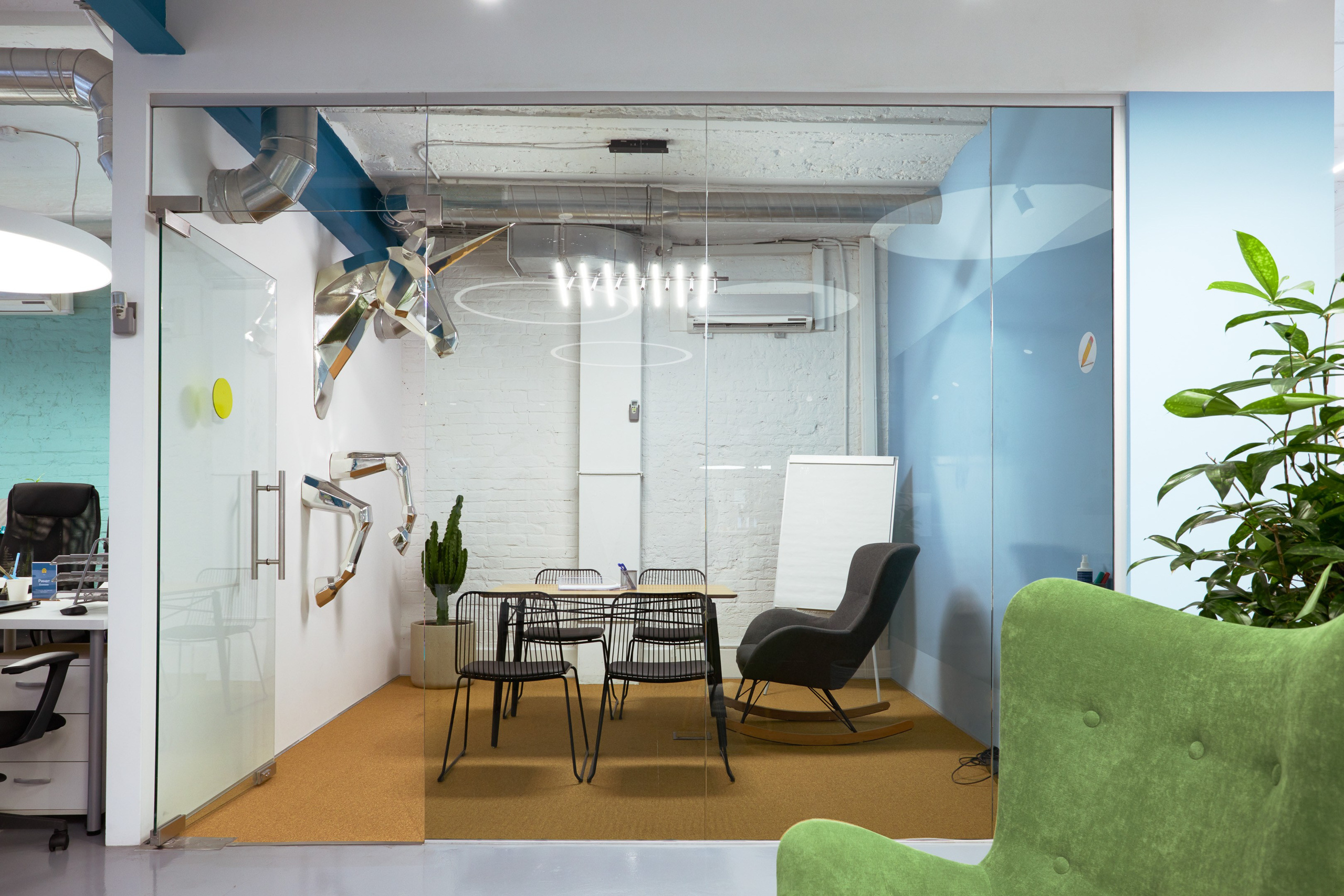 Modern style office space interior - photographer Andrey Dunin