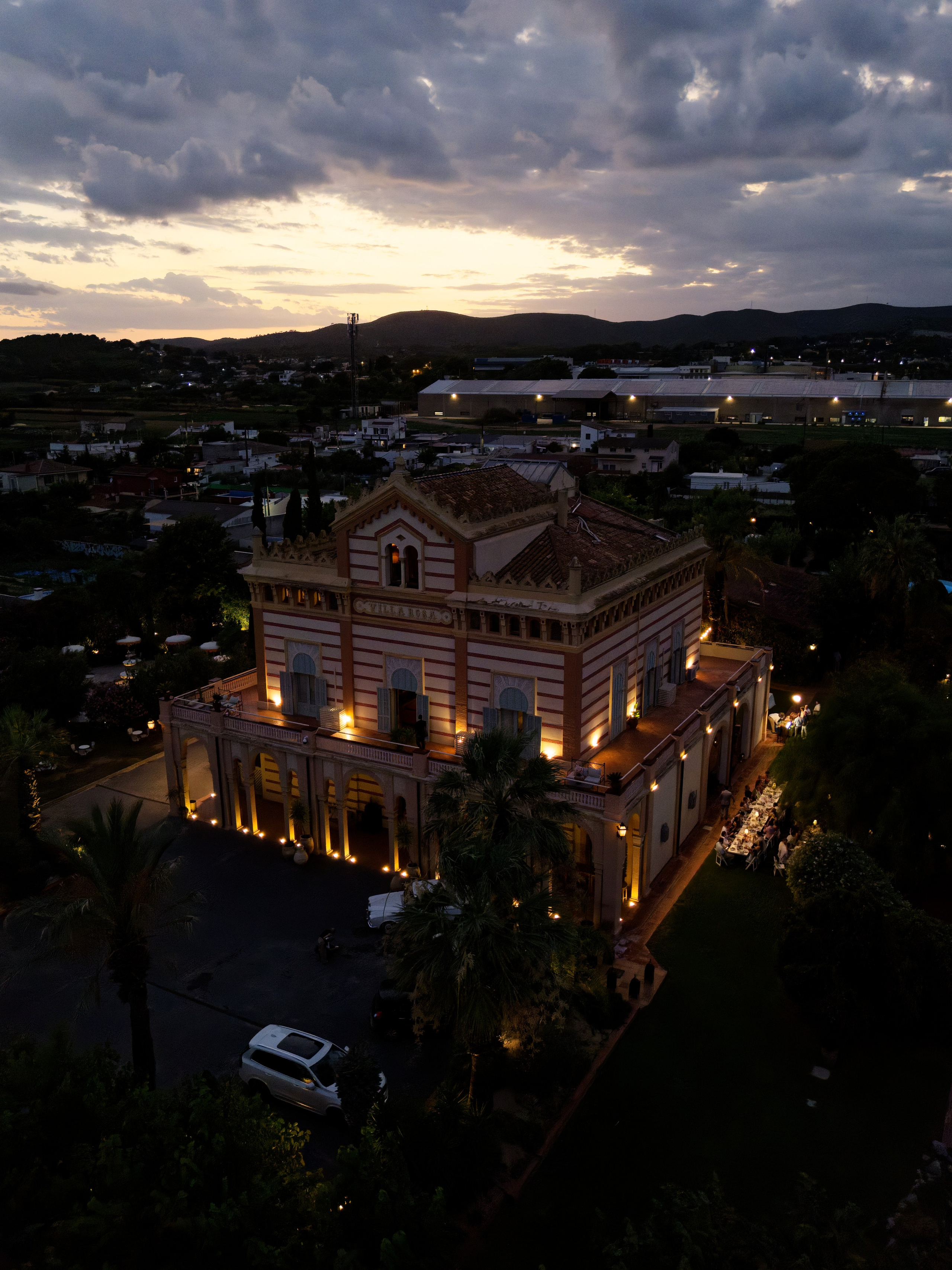 Welcome dinner of Gracie & Joe at Gran Villa Rosa