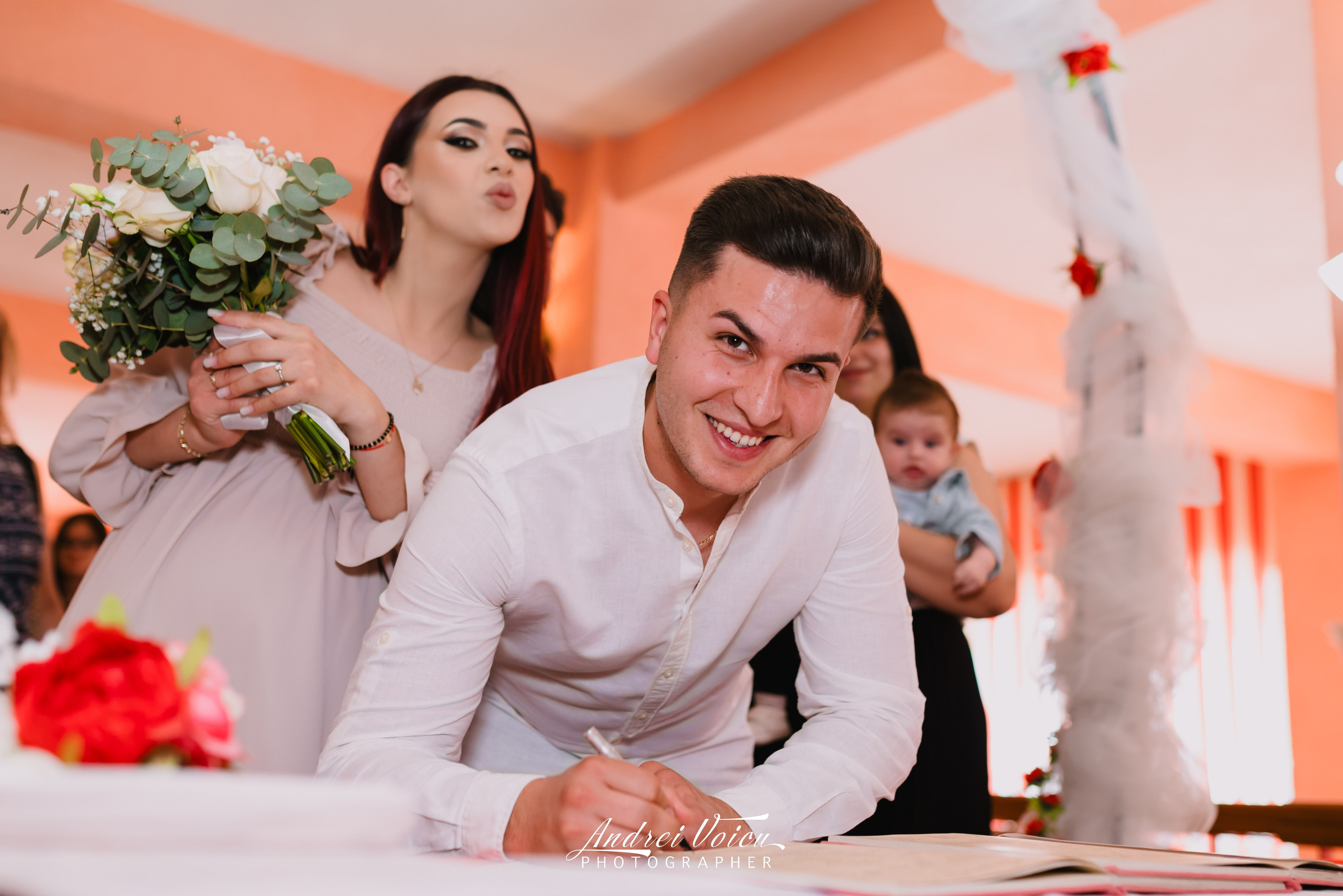 Cununie civilă. Andrei Voicu Fotograf. Povești nescrise, surprinse atent