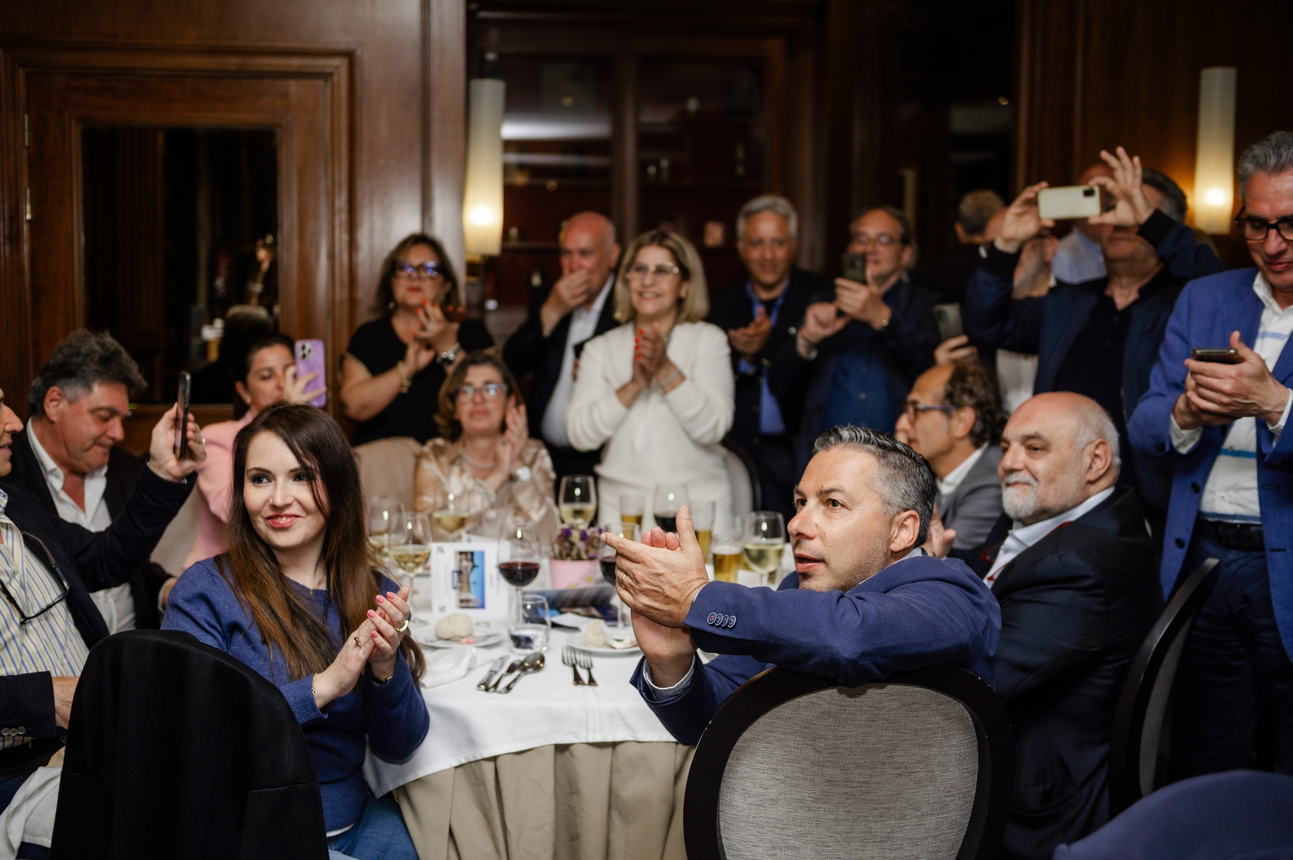 Corporate party at the restaurant — Pharma. Ваш фотограф в Лиссабоне — Анна Белова